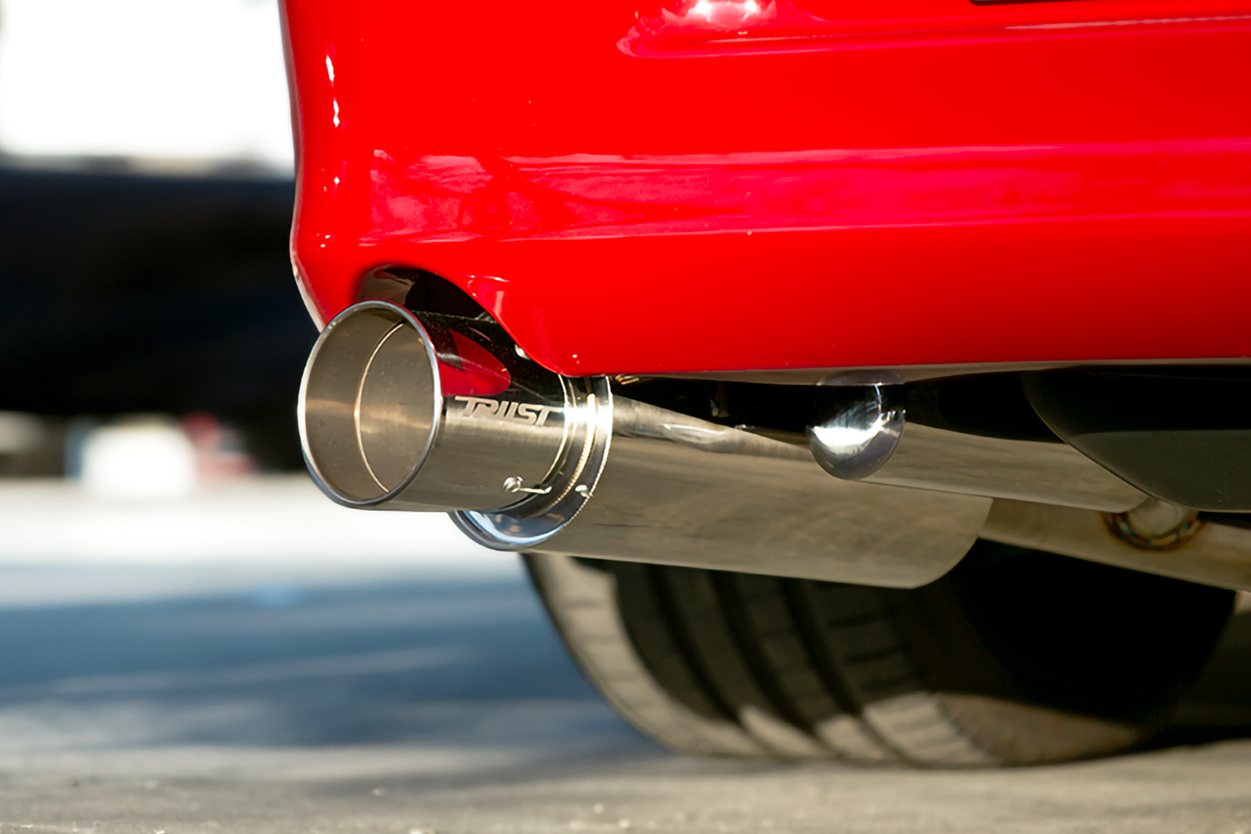 TRUST PE-TR Cat-back Exhaust Systems - application specific
