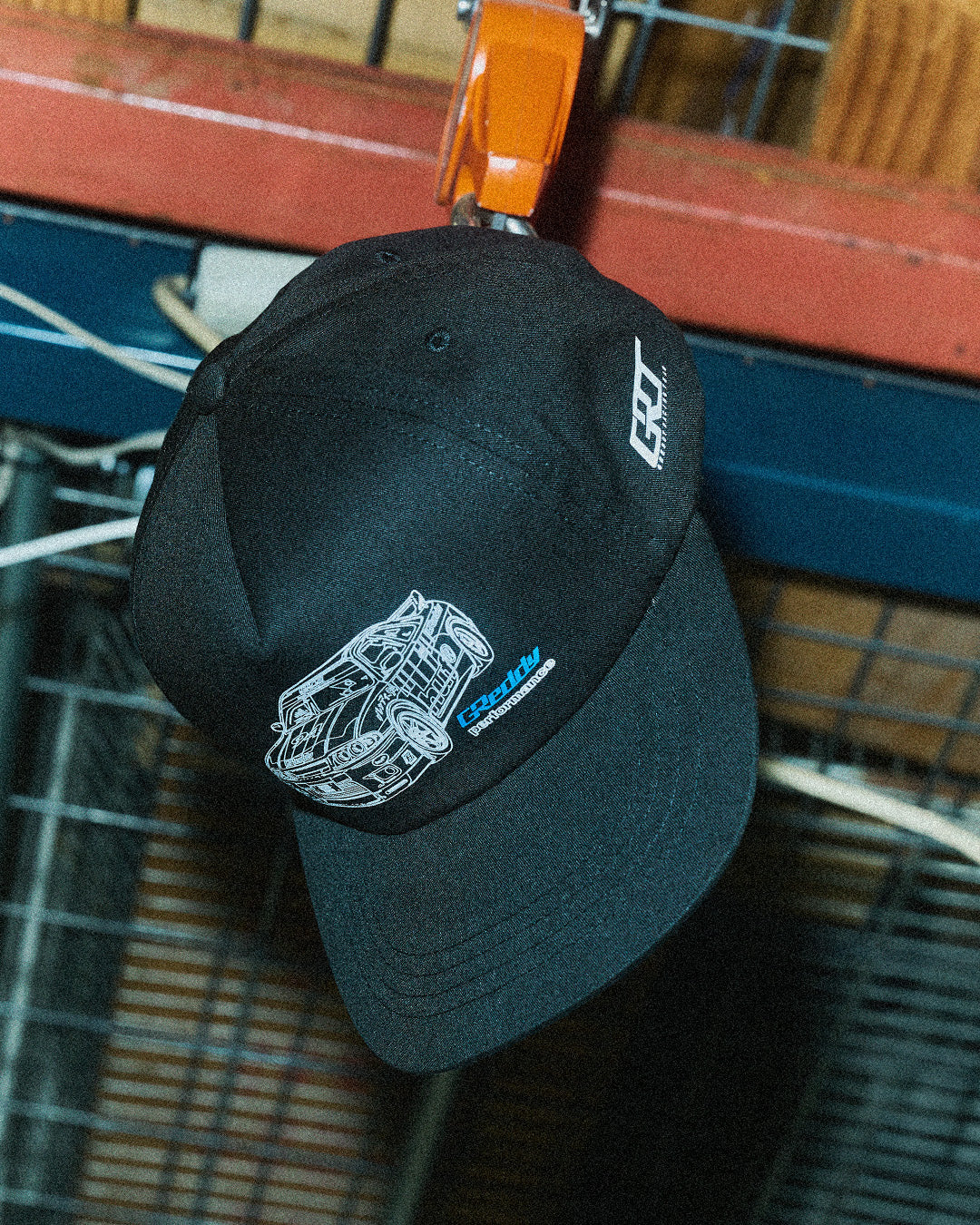 HUF x GReddy Diagram Snapback Hat - Black