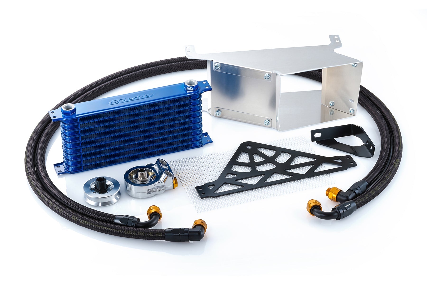 GReddy Circuit Spec Oil Cooler Kit(s) w/ 10-13row cores