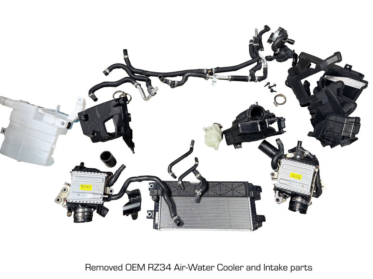 GREDDY INTERCOOLER KIT NISSAN Z RZ34 AIR TO AIR TYPE-29 - (12020227 12020228)