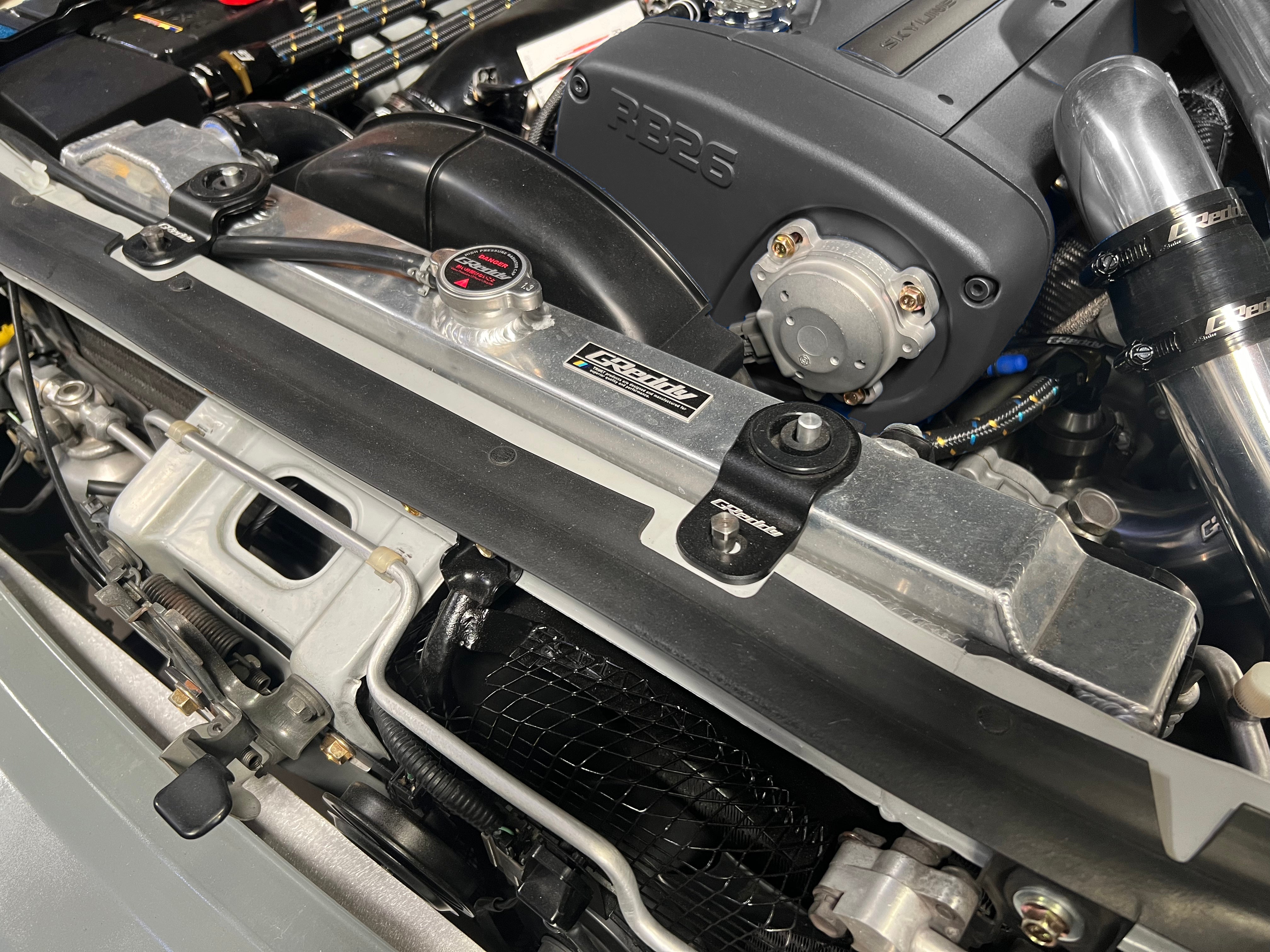 ALUMINUM RADIATOR TW-R BNR32 SKYLINE GT-R - (12023802)