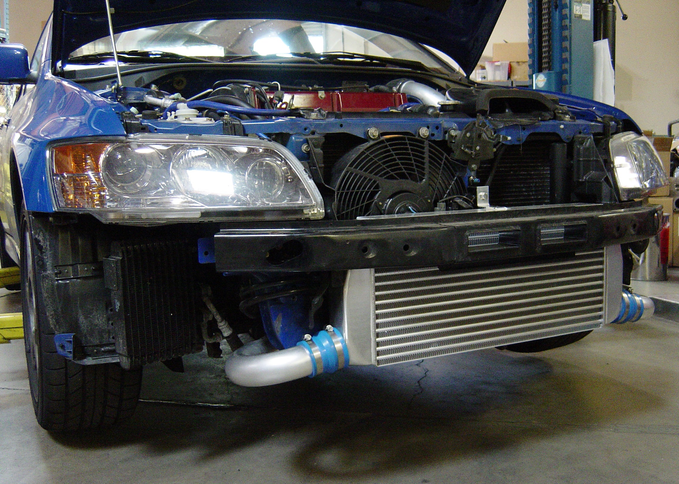 GREDDY INTERCOOLER KIT SPEC-LS T-24 CT9A EVO7/8 - (12030428)