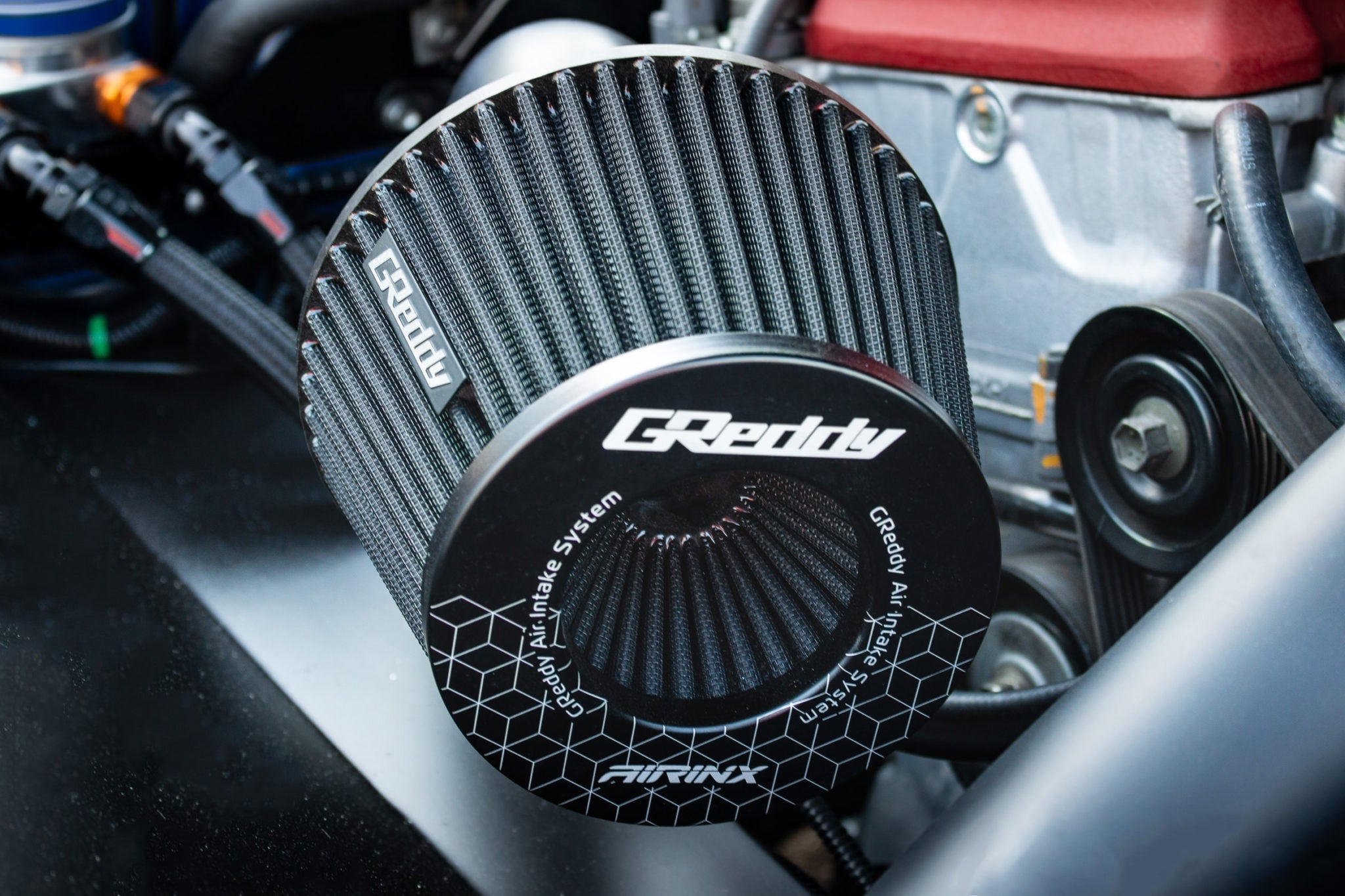 100MM DIA GREDDY AIRINX M UNIVERSAL - (12500633)