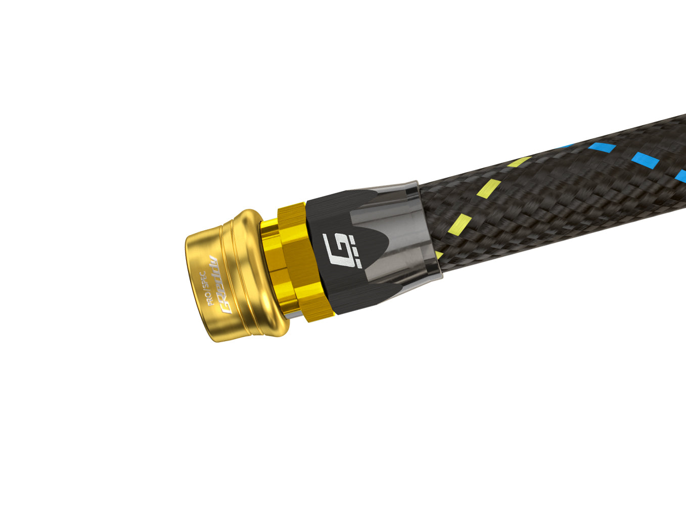 GREDDY PRO/SPEC STRAIGHT QUICK-RELEASE HOSE END(s) - BLACK/GOLD - (12860400 12860600 12860800 12861000 12861200 12861600)