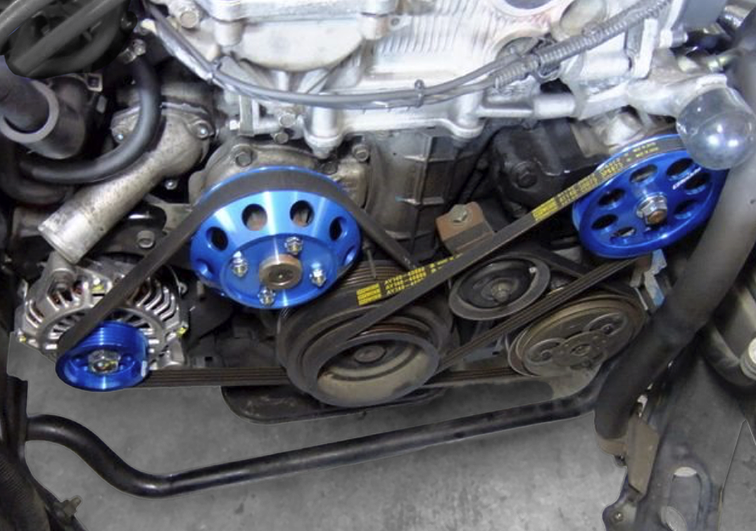 ALUMINUM PULLEY KIT SR20 (S14/S15) - (13522126)