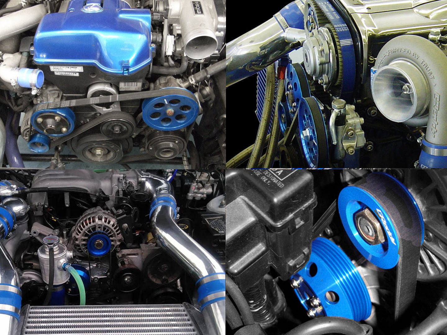 GReddy Billet Pulley Set(s)