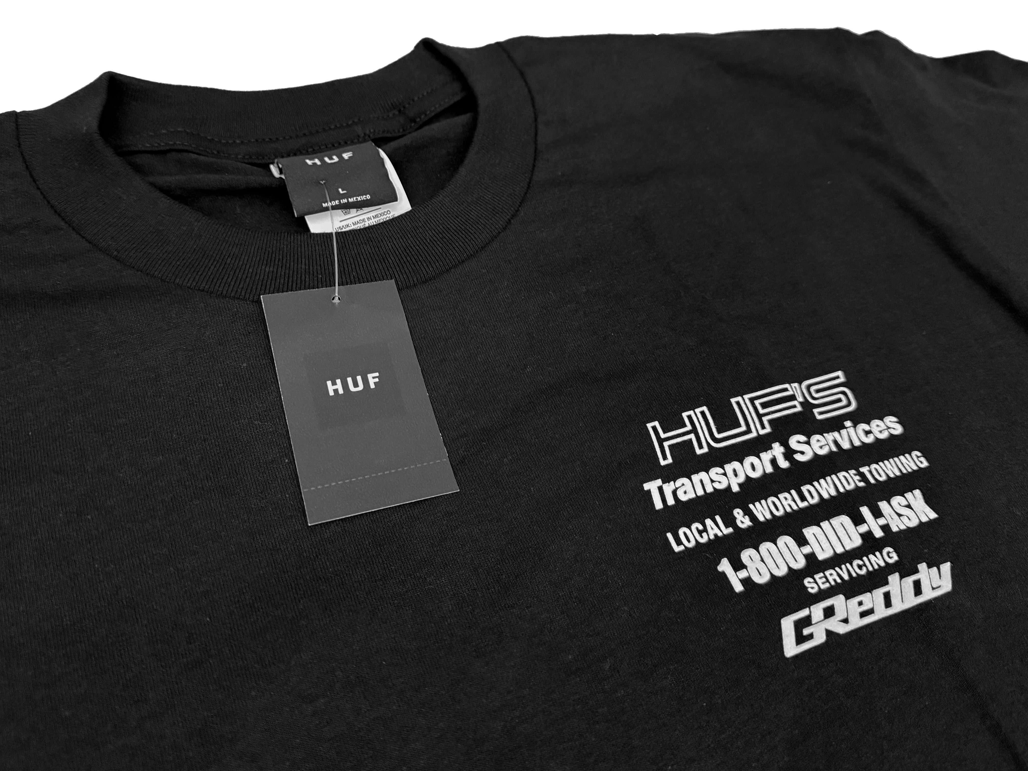 HUF x GReddy Tow S/S Tee - Black