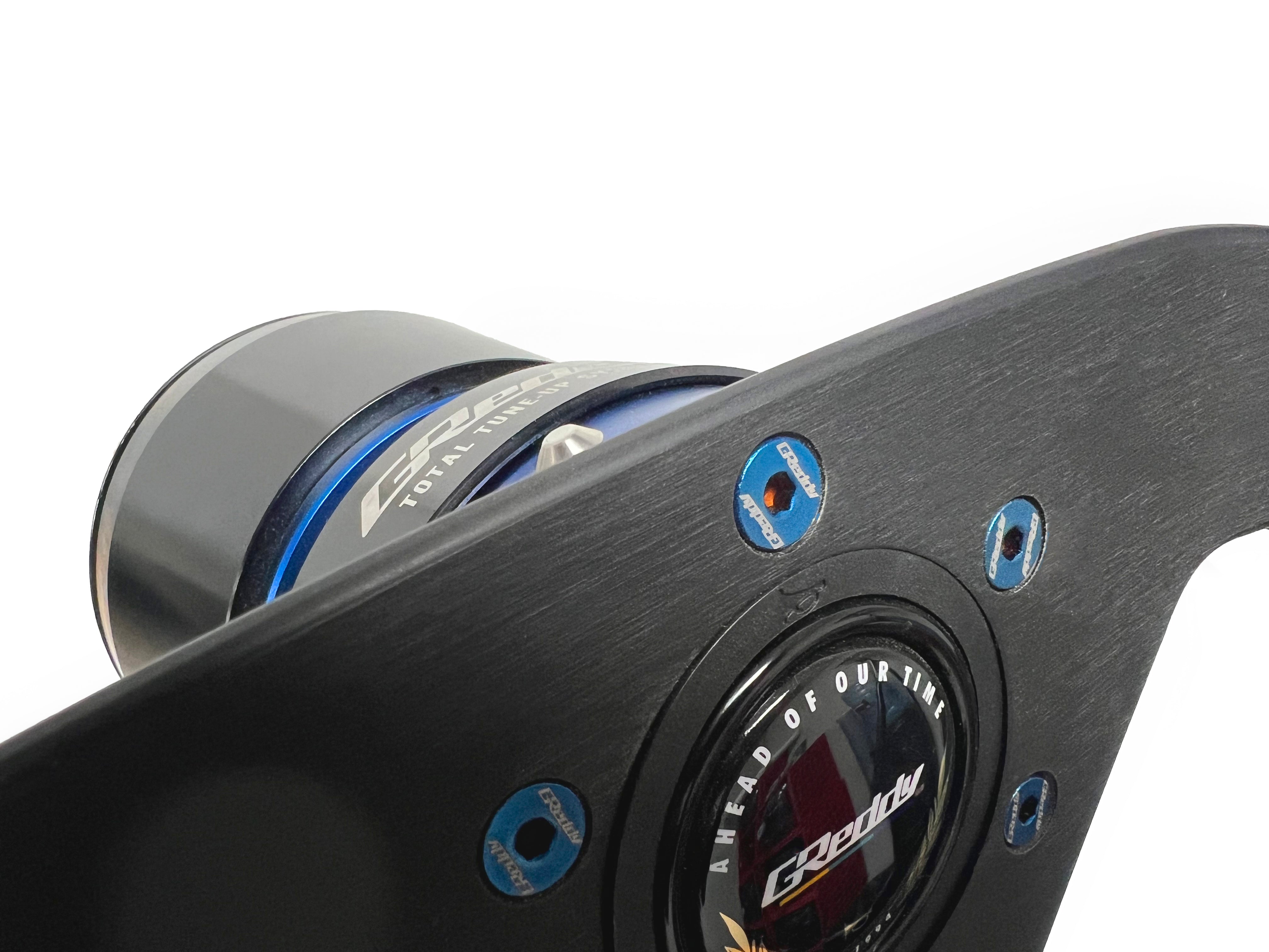 GREDDY TITANIUM STEERING WHEEL BOLT SET, BURNT-Ti (16500104)