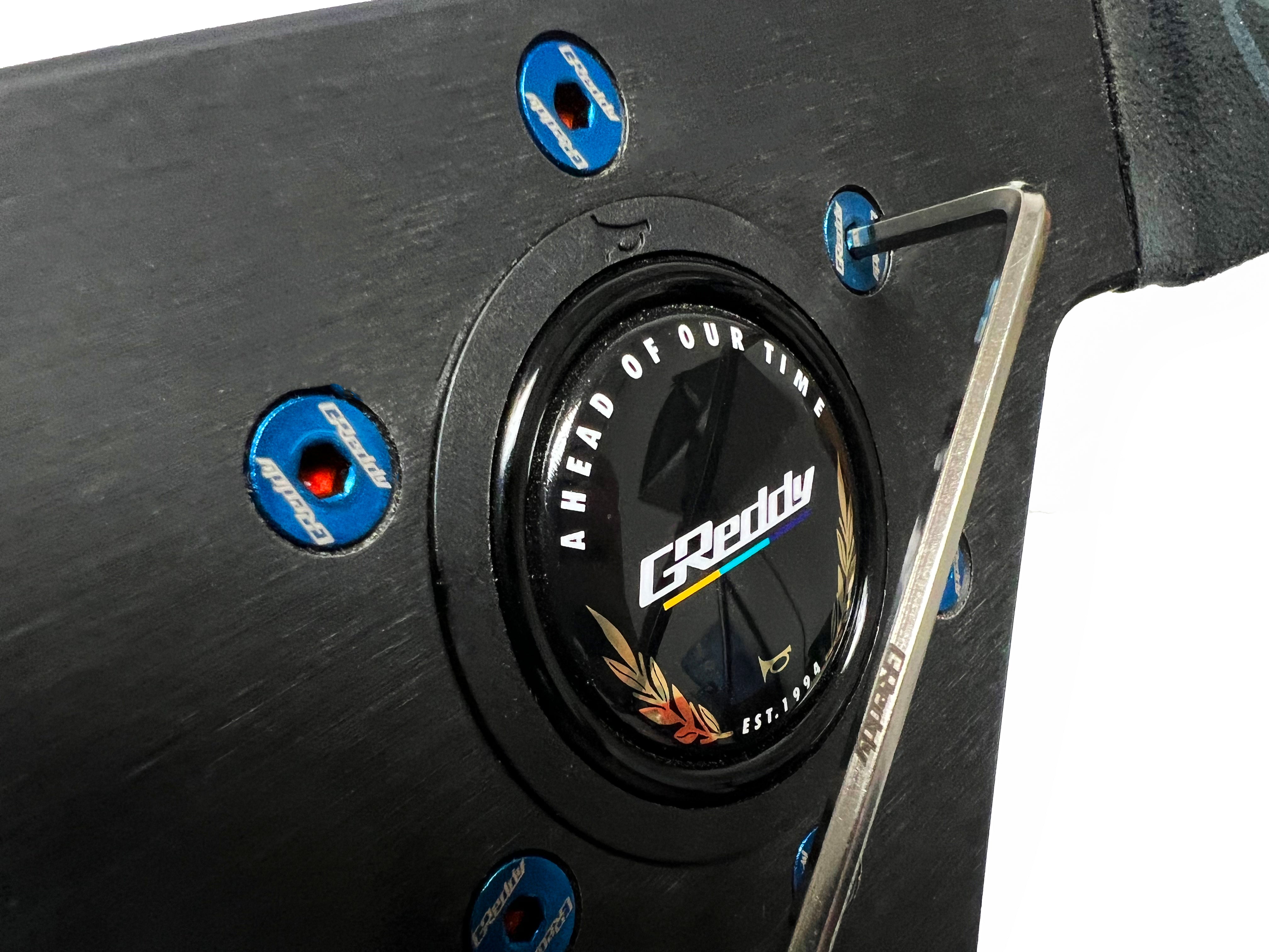 GREDDY TITANIUM STEERING WHEEL BOLT SET, BURNT-Ti (16500104)