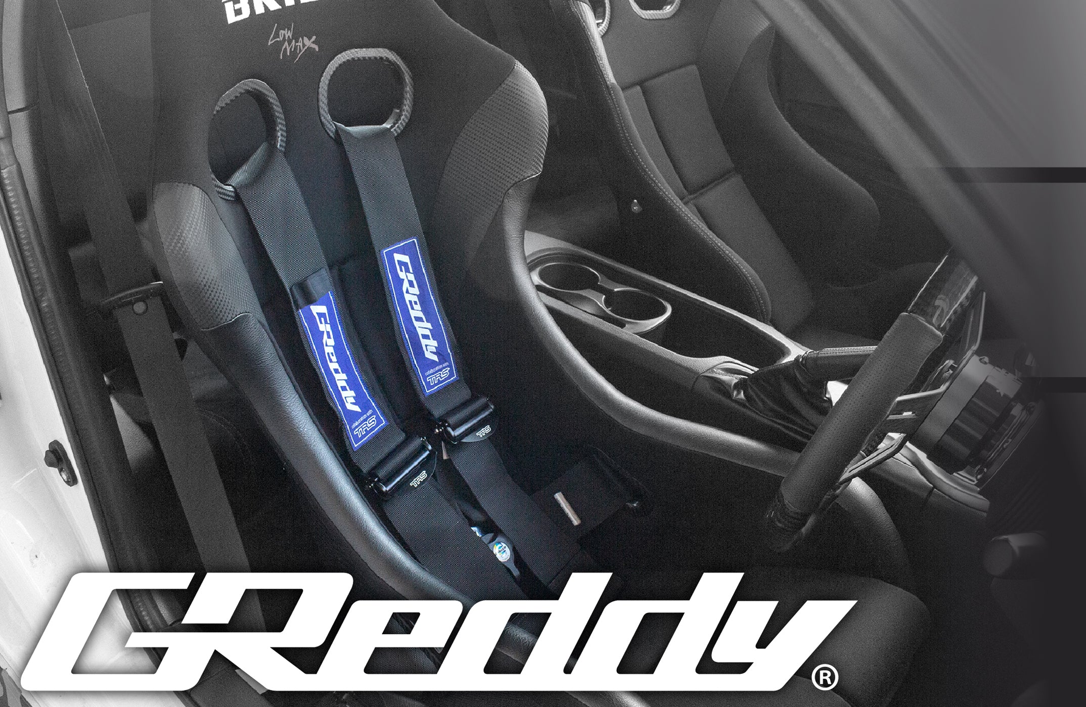 GREDDY X TRS RACING HARNESS 3IN 4P (LEFT) - BLACK - (16601023)