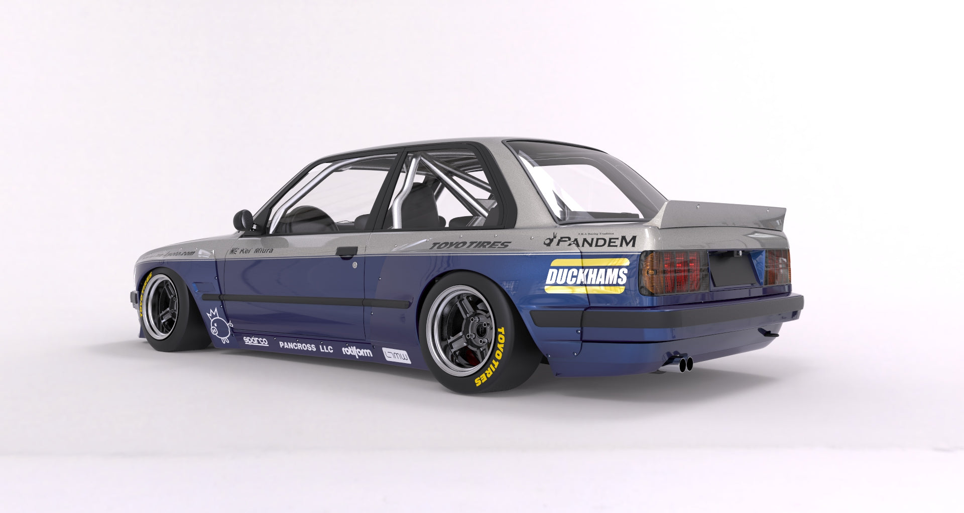 Pandem E30 (V1) (V1.5) Aero - BMW 3-Series 2dr.