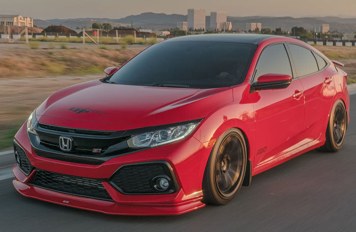 FRONT LIP SPOILER CIVIC SI COUPE/ SEDAN (FC) 17-19 FRP - (17550100)