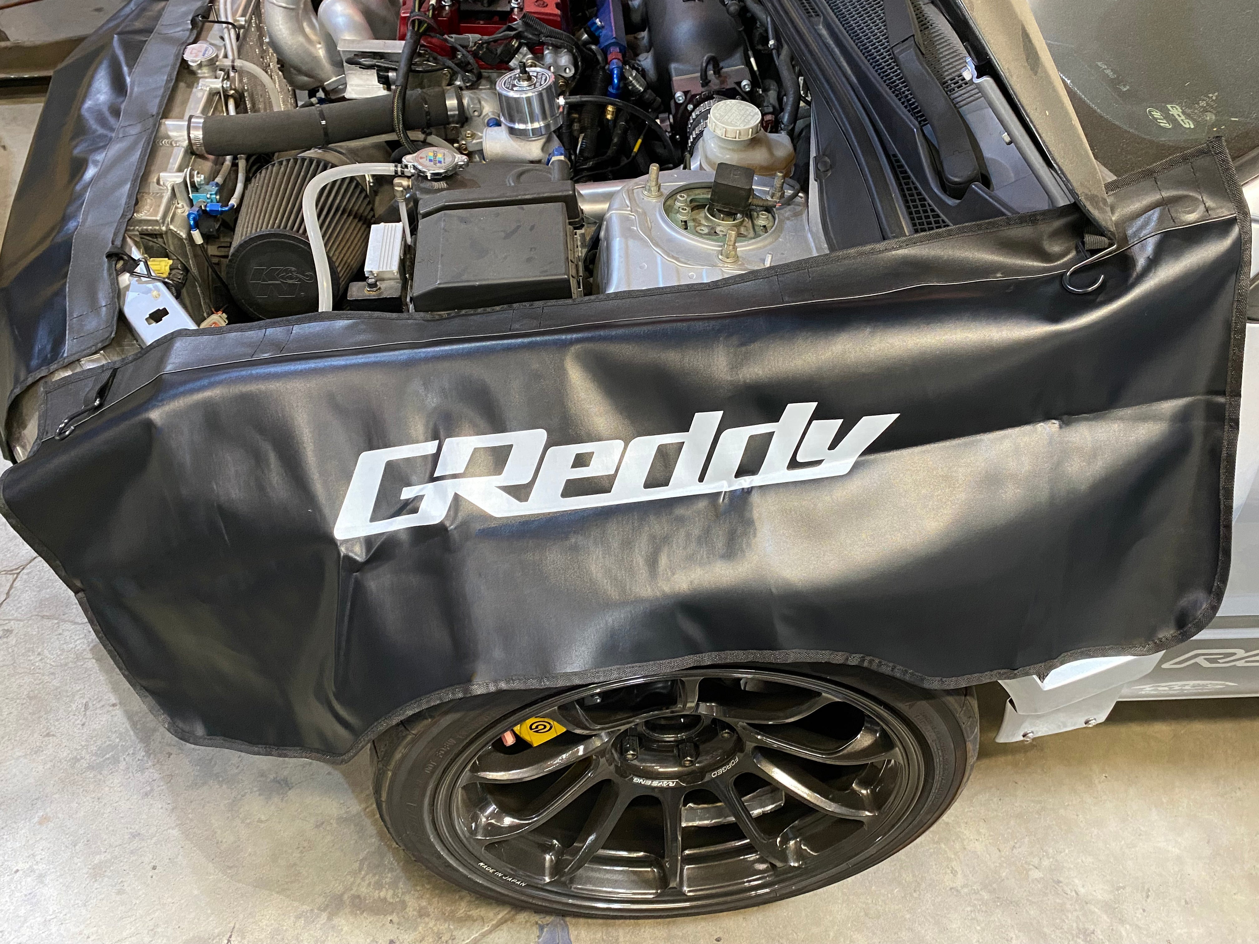 Out of Stock GReddy Front-End Scratch Guard Set - Black