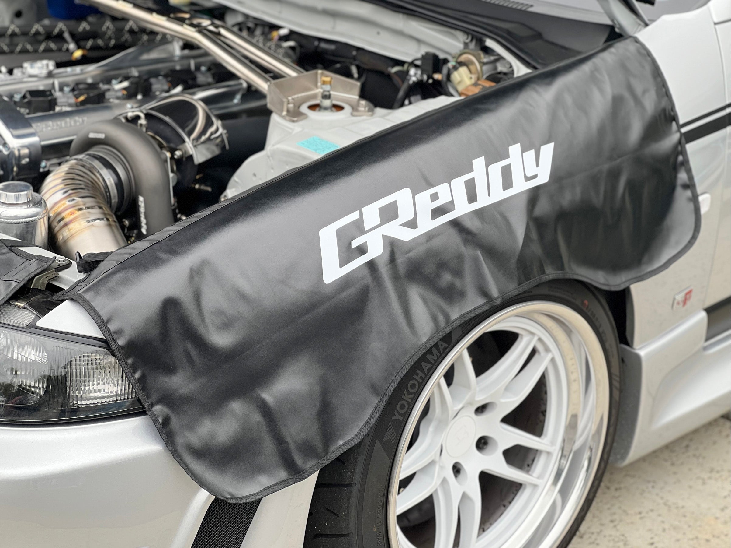 Out of Stock GReddy Front-End Scratch Guard Set - Black