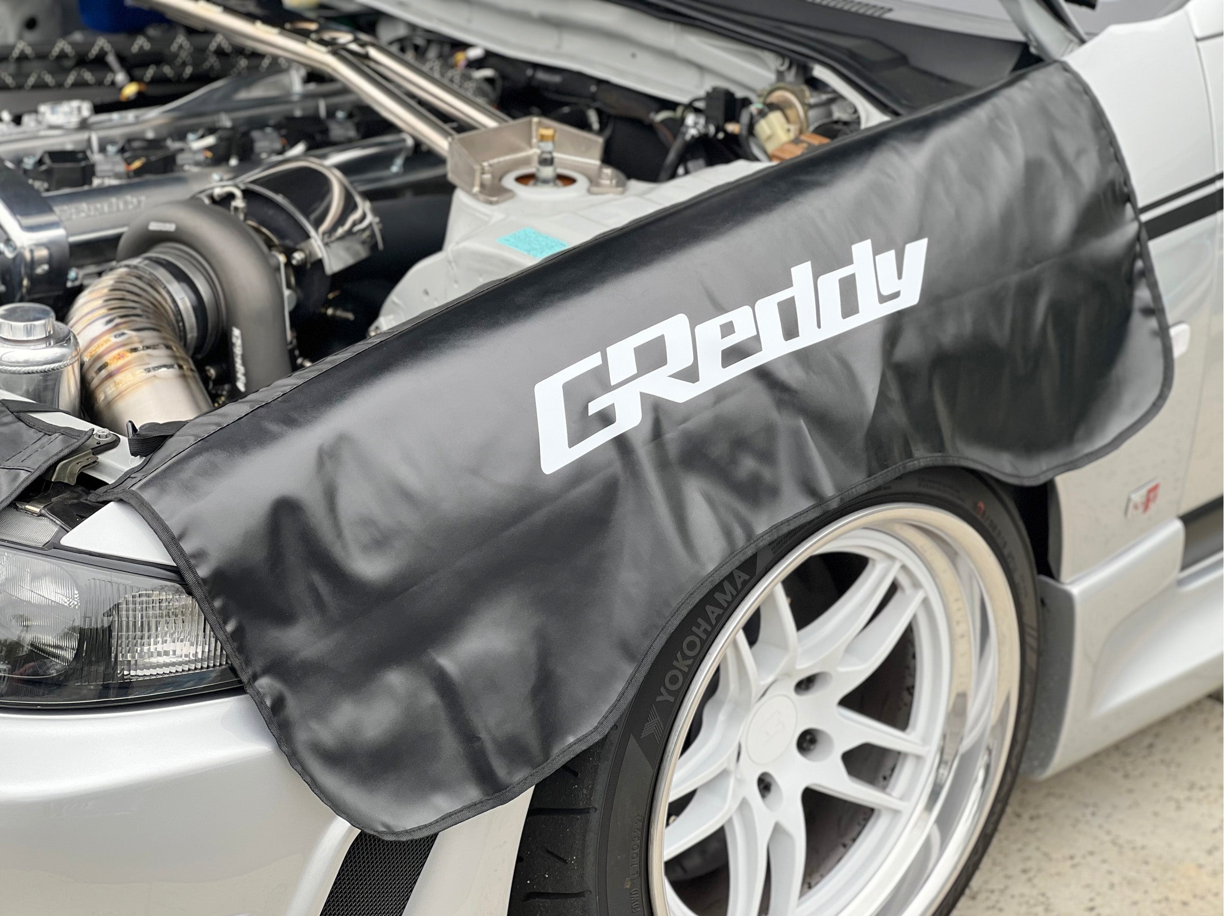 GReddy Front-End Scratch Guard Set - Black