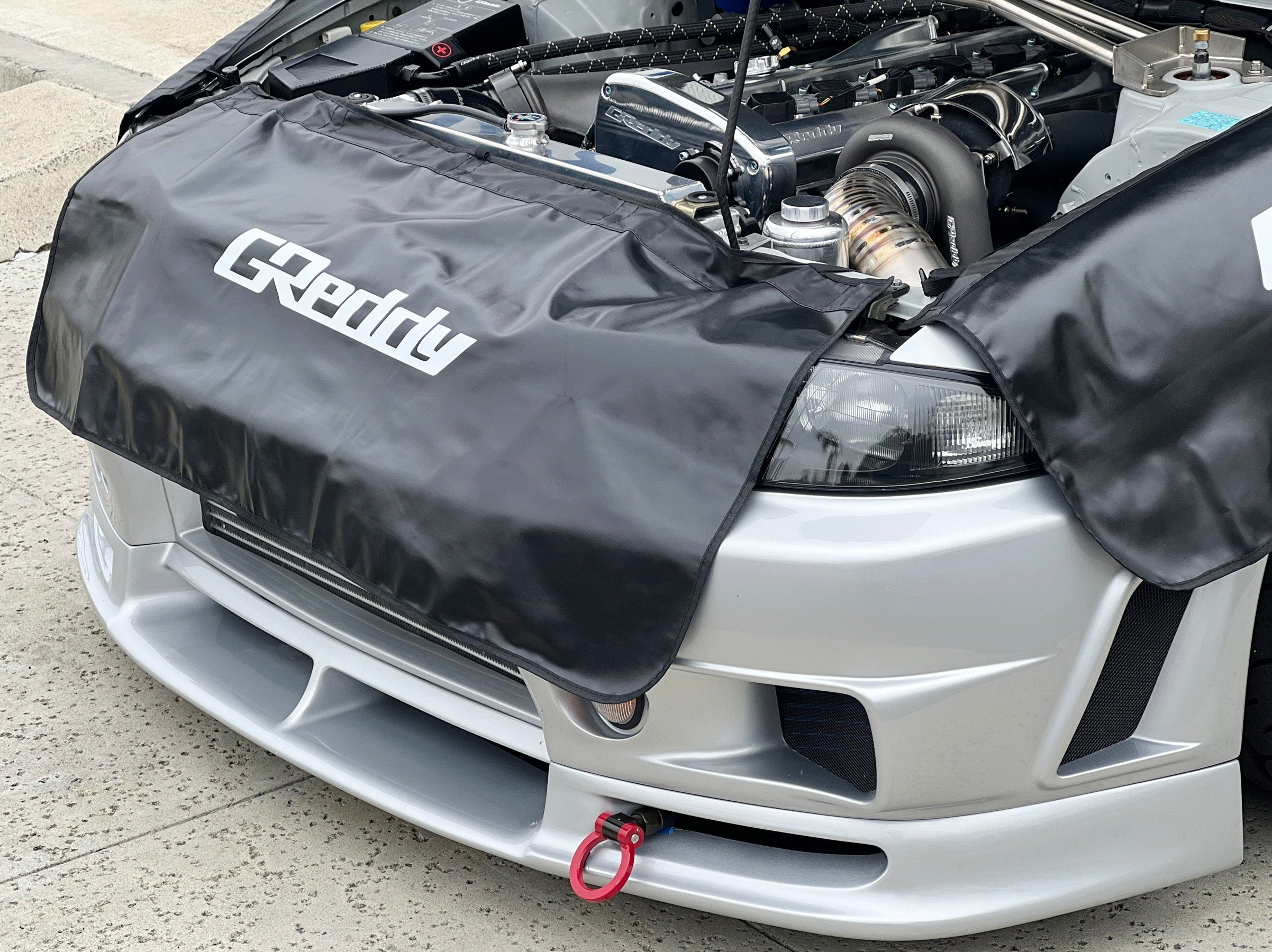 Out of Stock GReddy Front-End Scratch Guard Set - Black