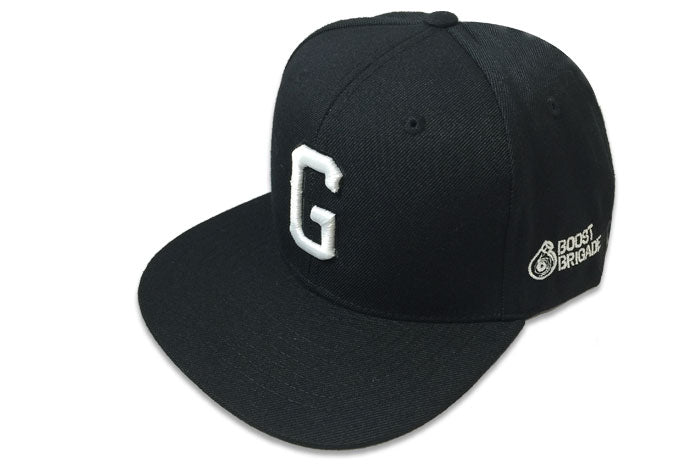 GPP "G" Snap-Back Cap - Black / White