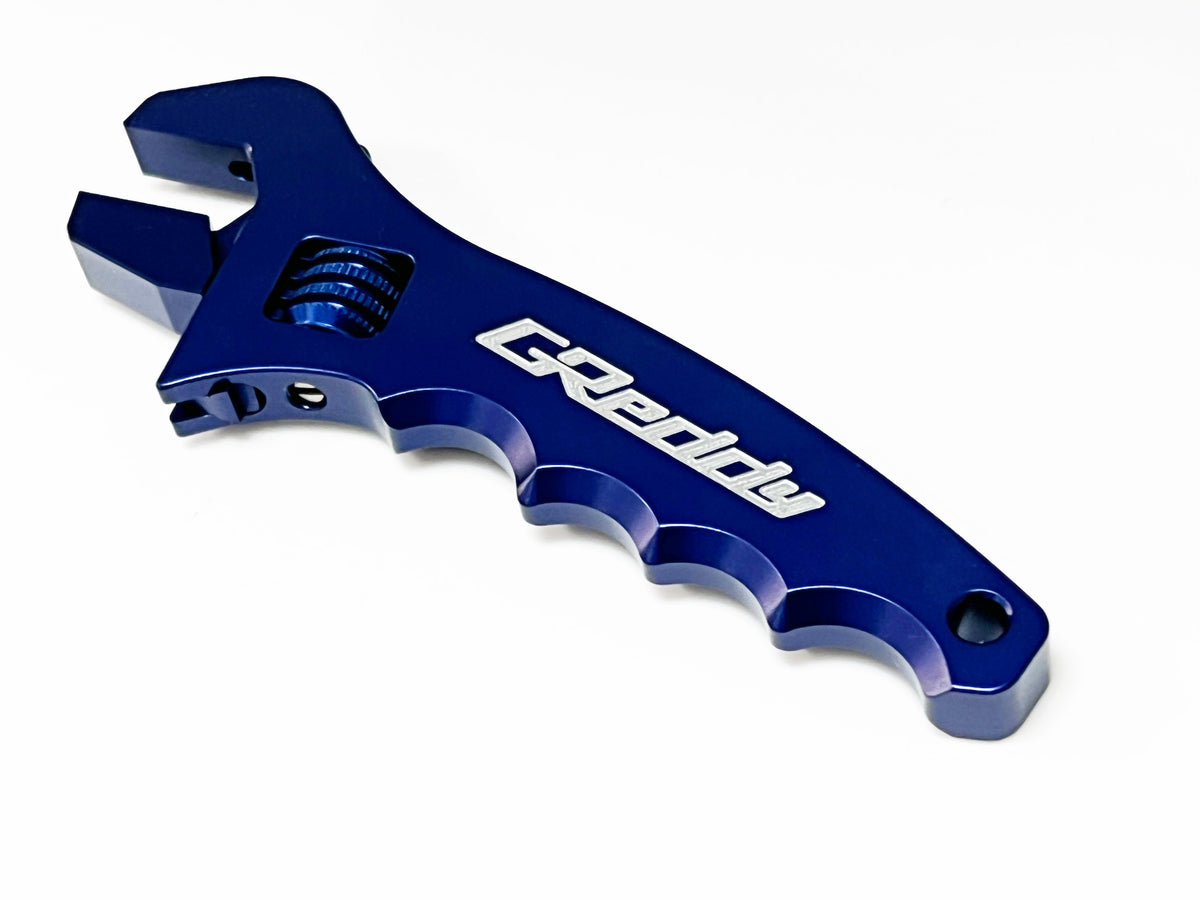 GReddy X Dyme Adjustable AN Wrench V2 - Blue