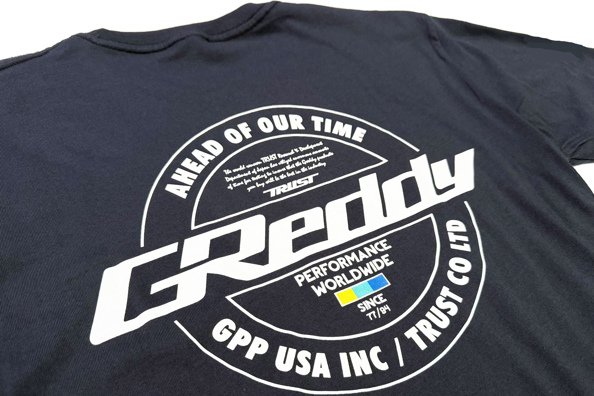 GReddy Worldwide Seal Tee - Navy Blue