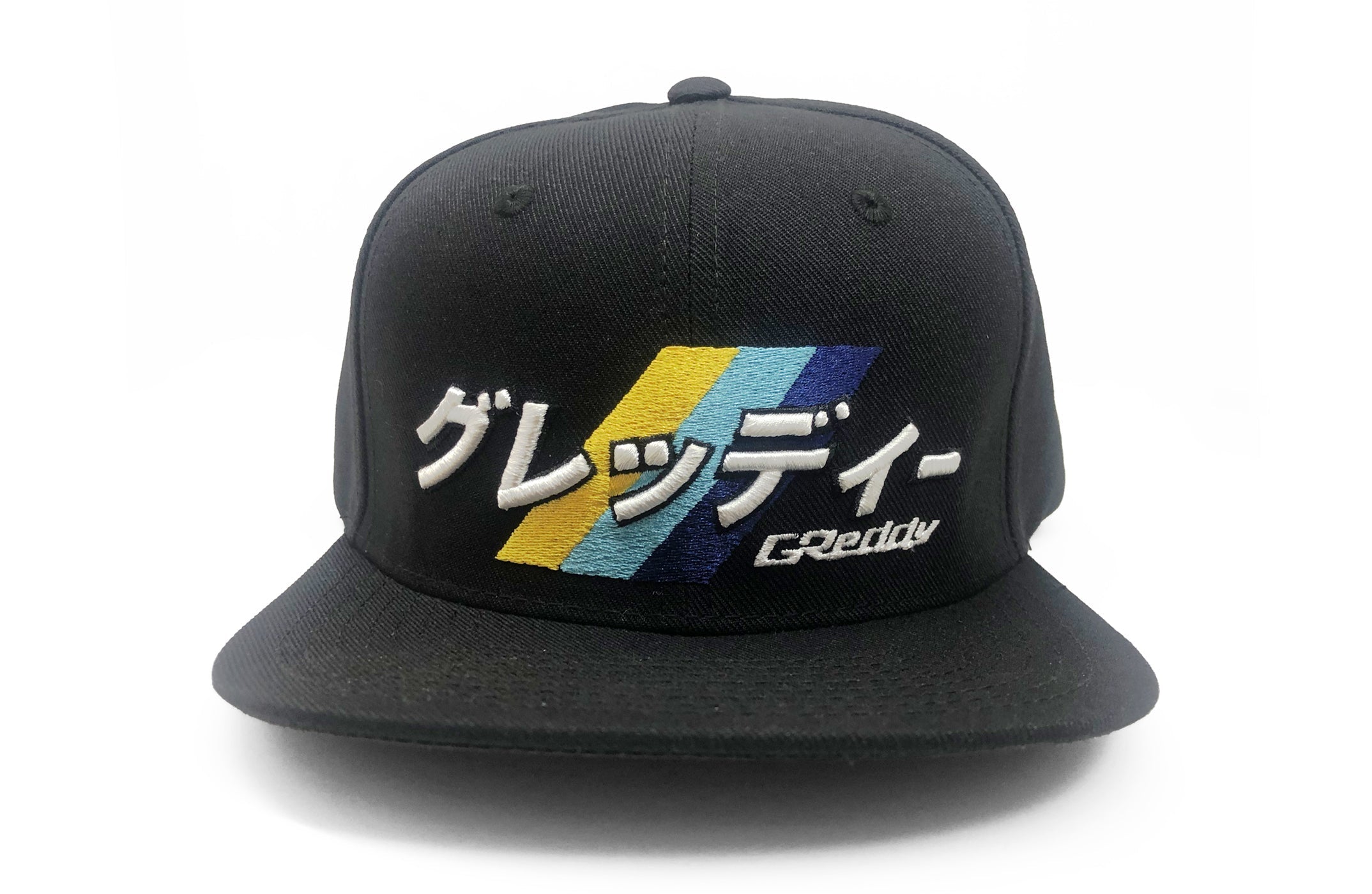 GReddy Katakana Snap-Back Cap - Black