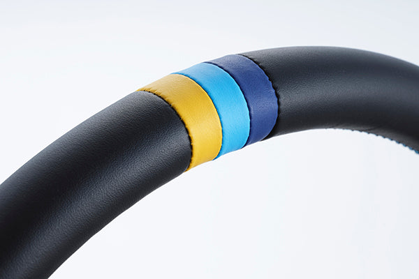 GREDDY SPORT STEERING WHEEL - 3 STRIPE DEEP DISH - (16600002)