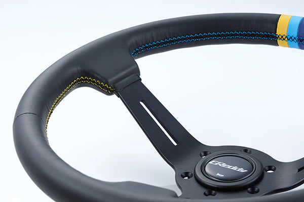 GREDDY SPORT STEERING WHEEL - 3 STRIPE DEEP DISH - (16600002)