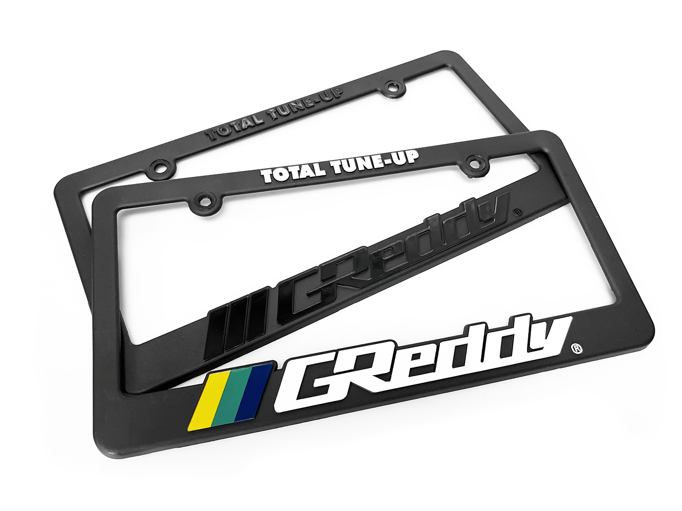 GReddy Total Tune Up License Plate Frame - "Black-out" or "Color"