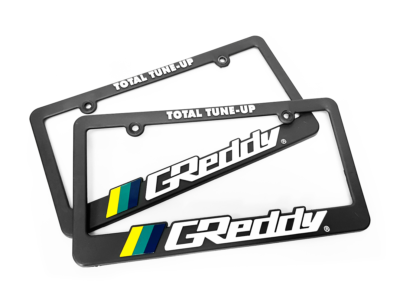 GReddy Total Tune Up License Plate Frame - "Black-out" or "Color"