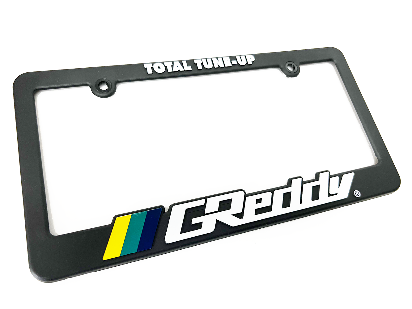 GReddy Total Tune Up License Plate Frame - "Black-out" or "Color"