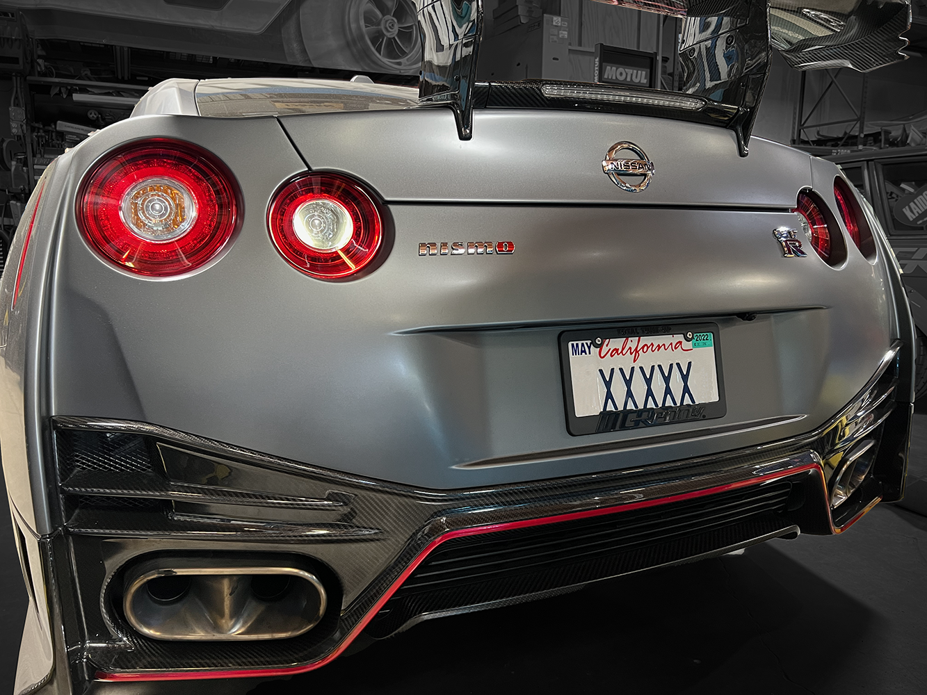 GReddy Total Tune Up License Plate Frame - "Black-out" or "Color"