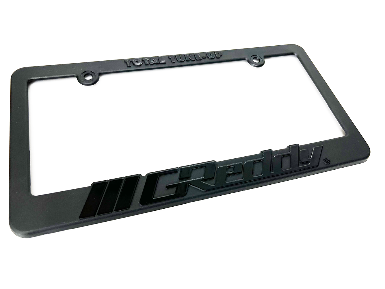 GReddy Total Tune Up License Plate Frame - "Black-out" or "Color"
