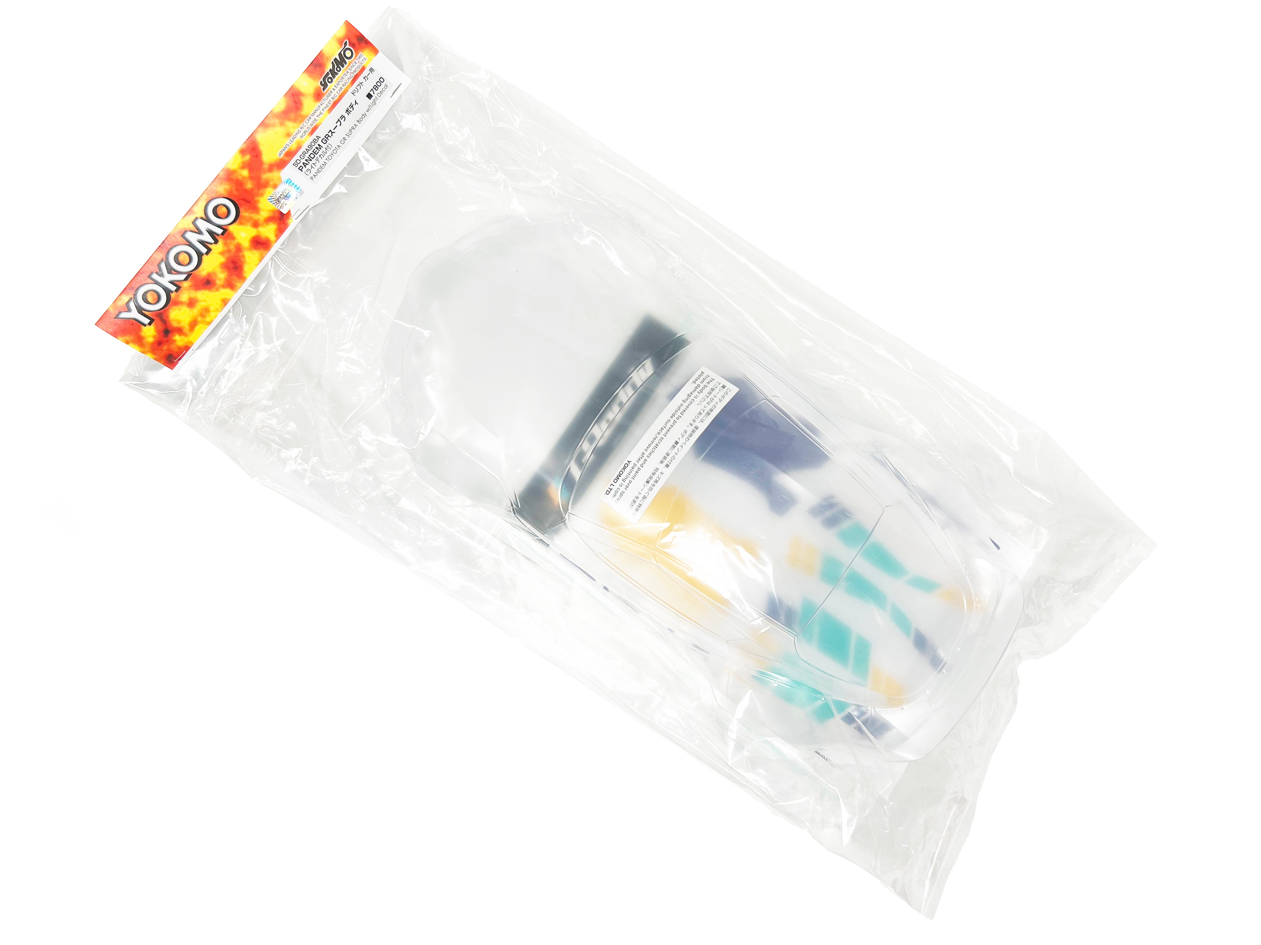 HUF x GReddy Yokomo Pandem A90 GR Supra 1/10 RC Body (clear) - (limited release)