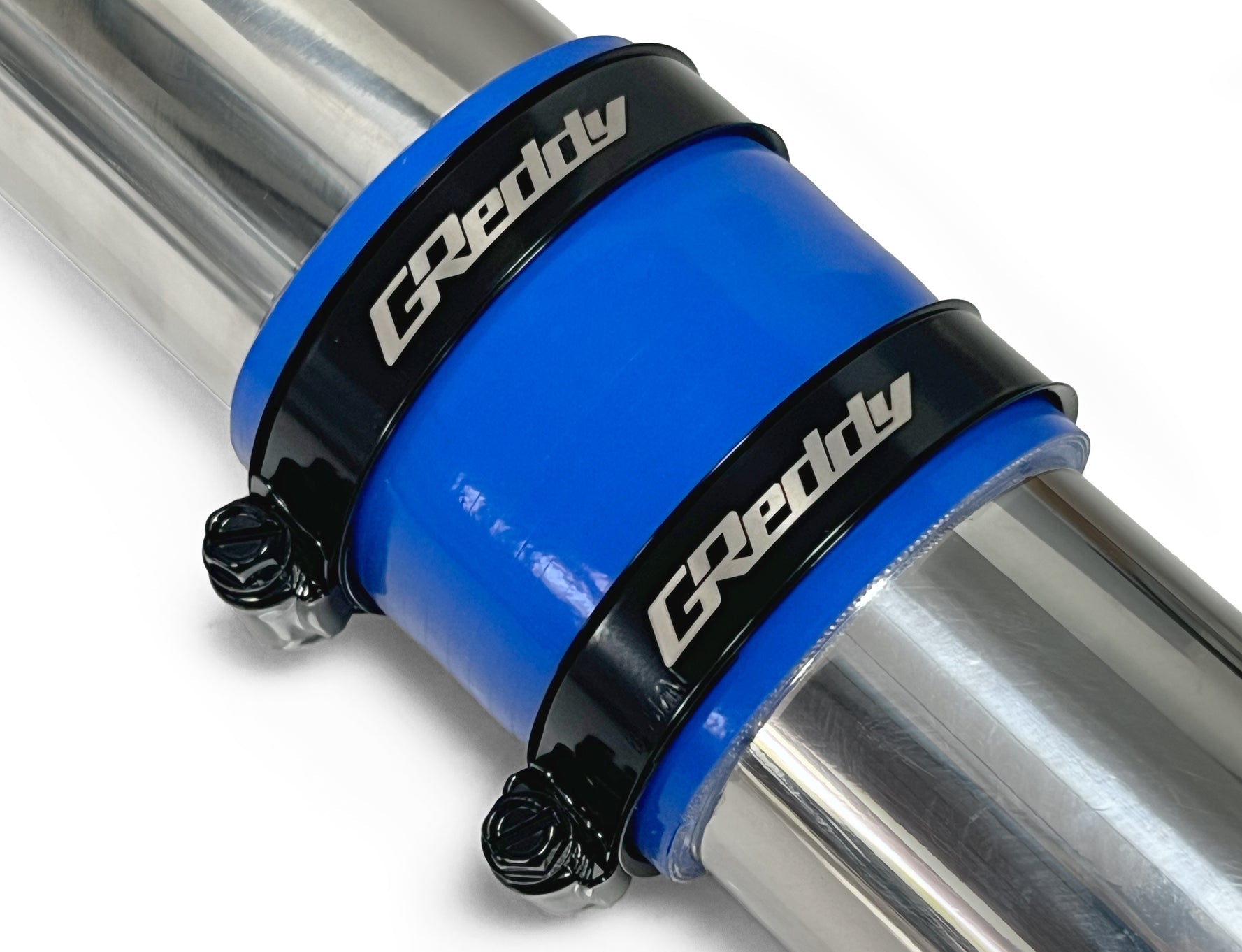 BLACK 100-120MM GREDDY DUAL-BEAD BOOST CLAMPS - (22400120)