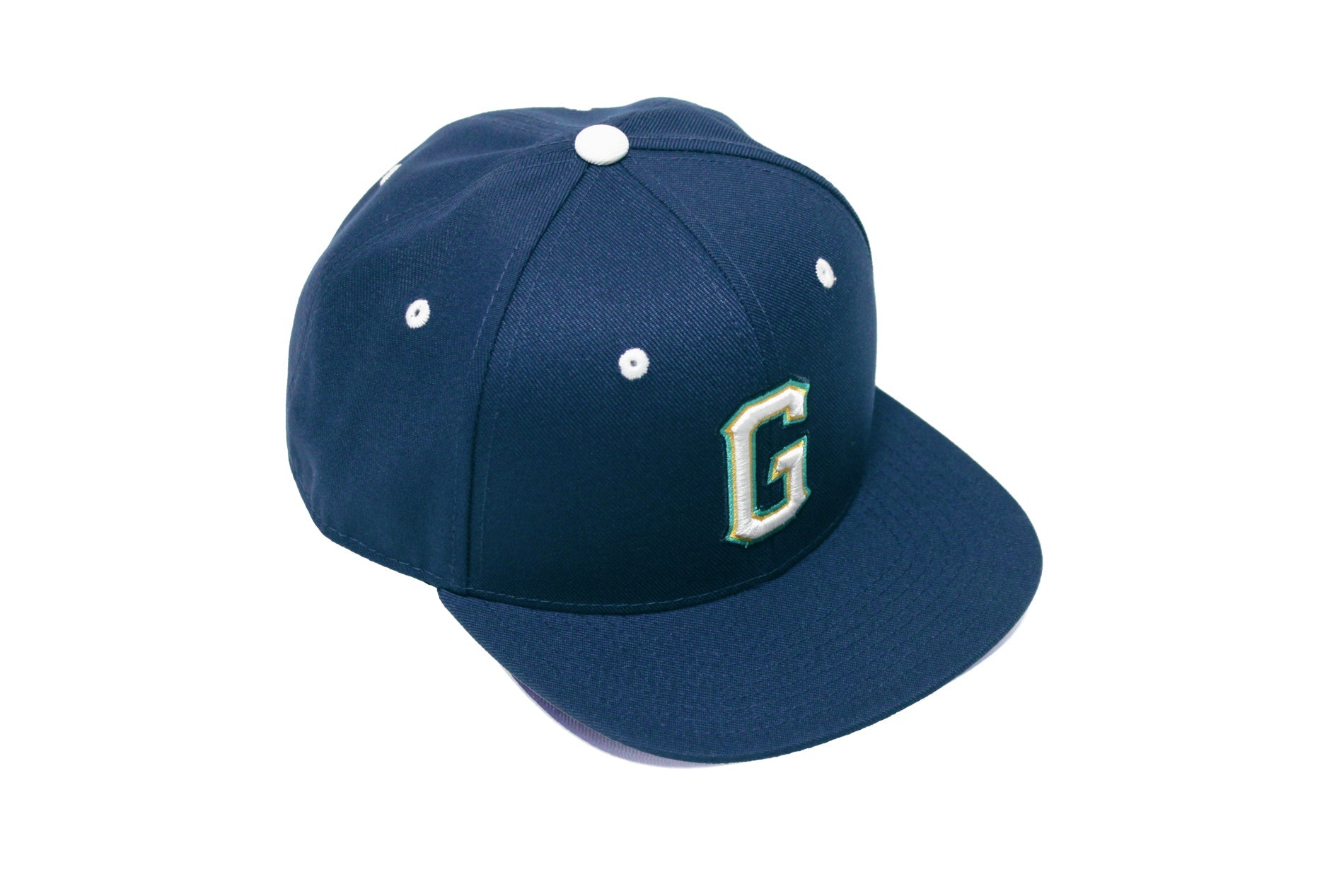 GReddy 3-Color "G" Snap-Back Cap - Navy Blue