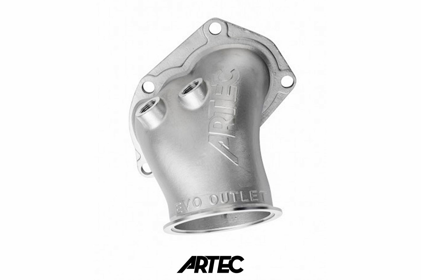 Artec Mitsubishi 4G63 3.5” Cast Outlet O2 Housing Dump Pipe
