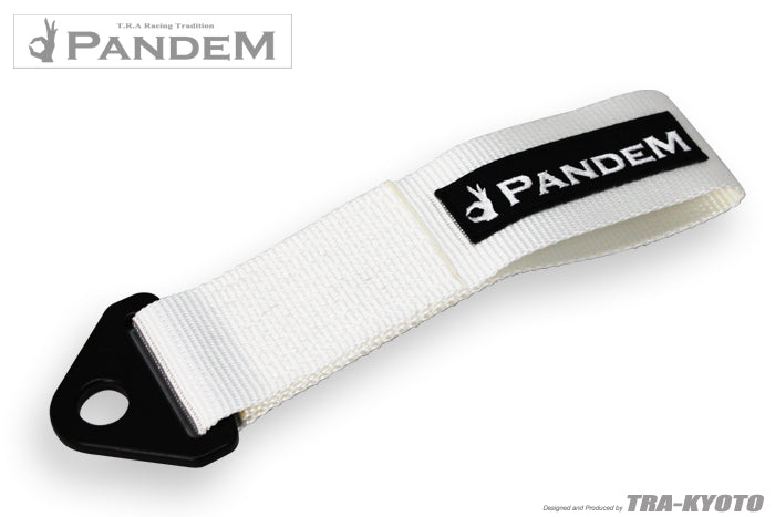 Pandem Tow Hook Strap - White