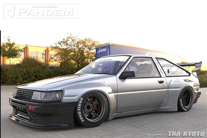 Pandem AE86 Aero - Toyota Corolla Levin HB