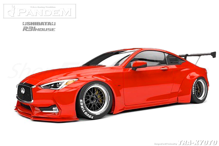 Pandem CV37 "Shibata R31 House" Aero - Infiniti Q60 Special Order