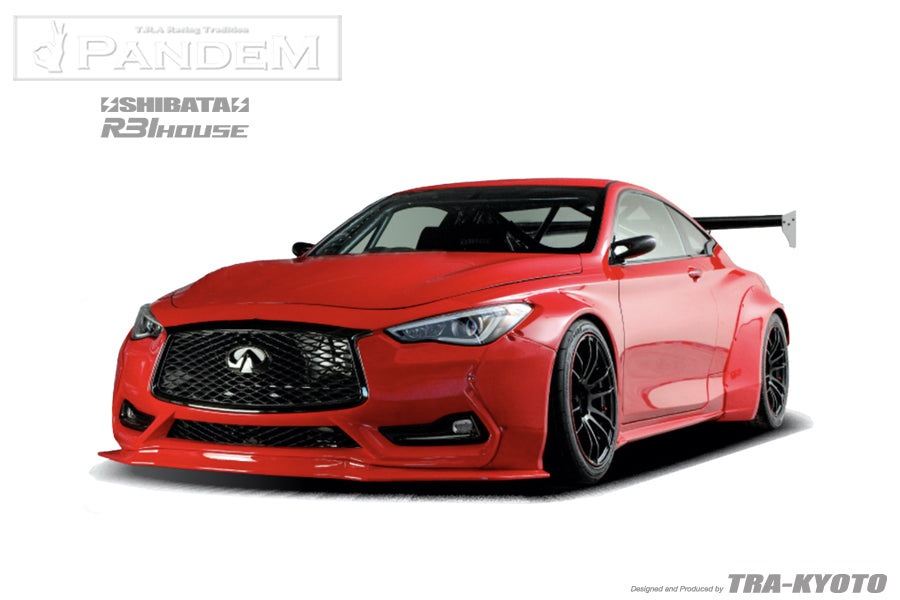Pandem CV37 "Shibata R31 House" Aero - Infiniti Q60 Special Order