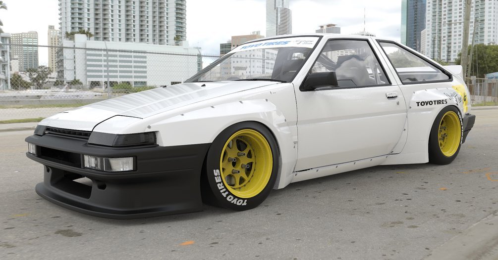 Pandem AE86 Aero - Toyota Corolla Trueno HB