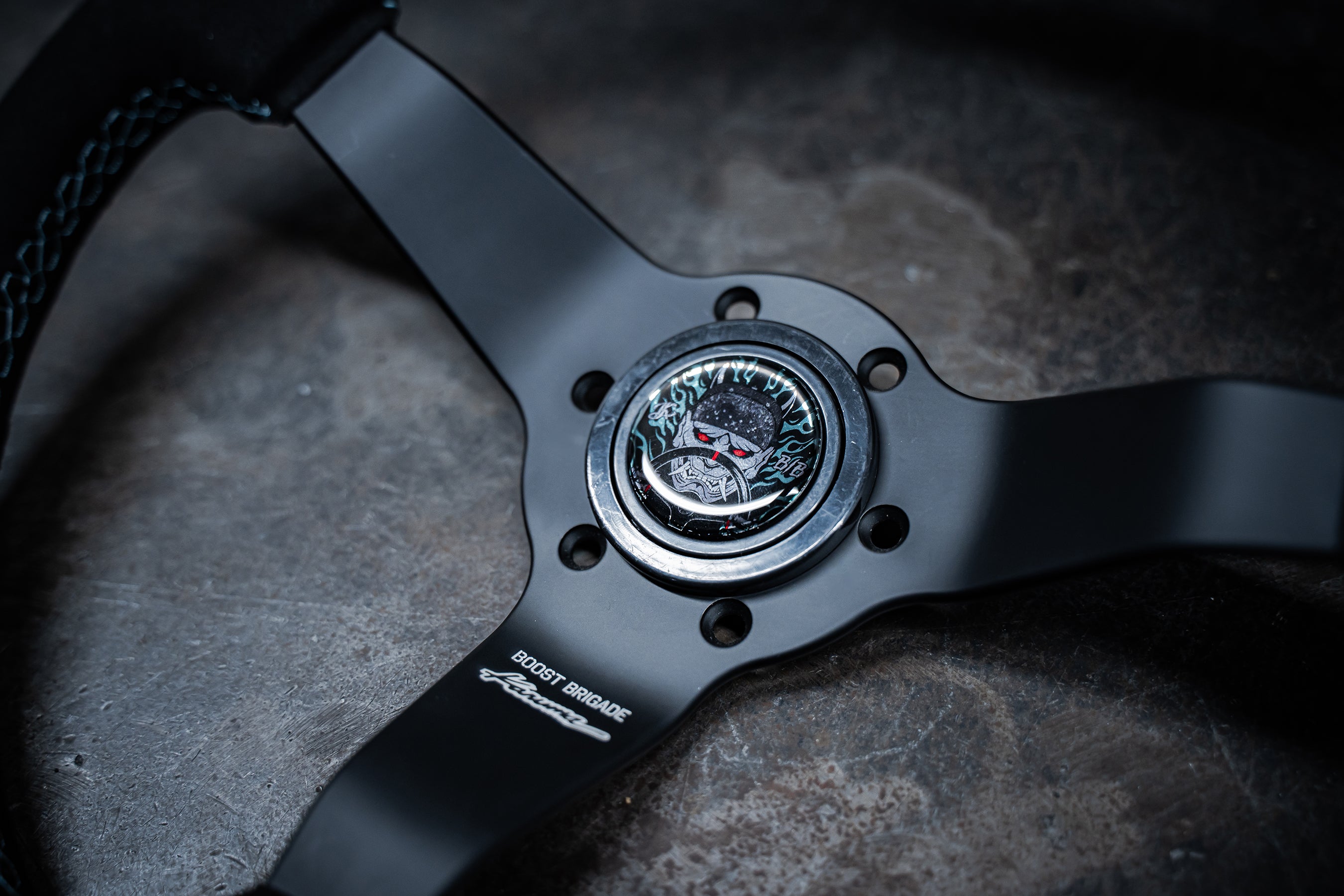 Boost Brigade x Karuma Demon Ridahs Steering Wheel - Limited Ed. 300pcs world-wide