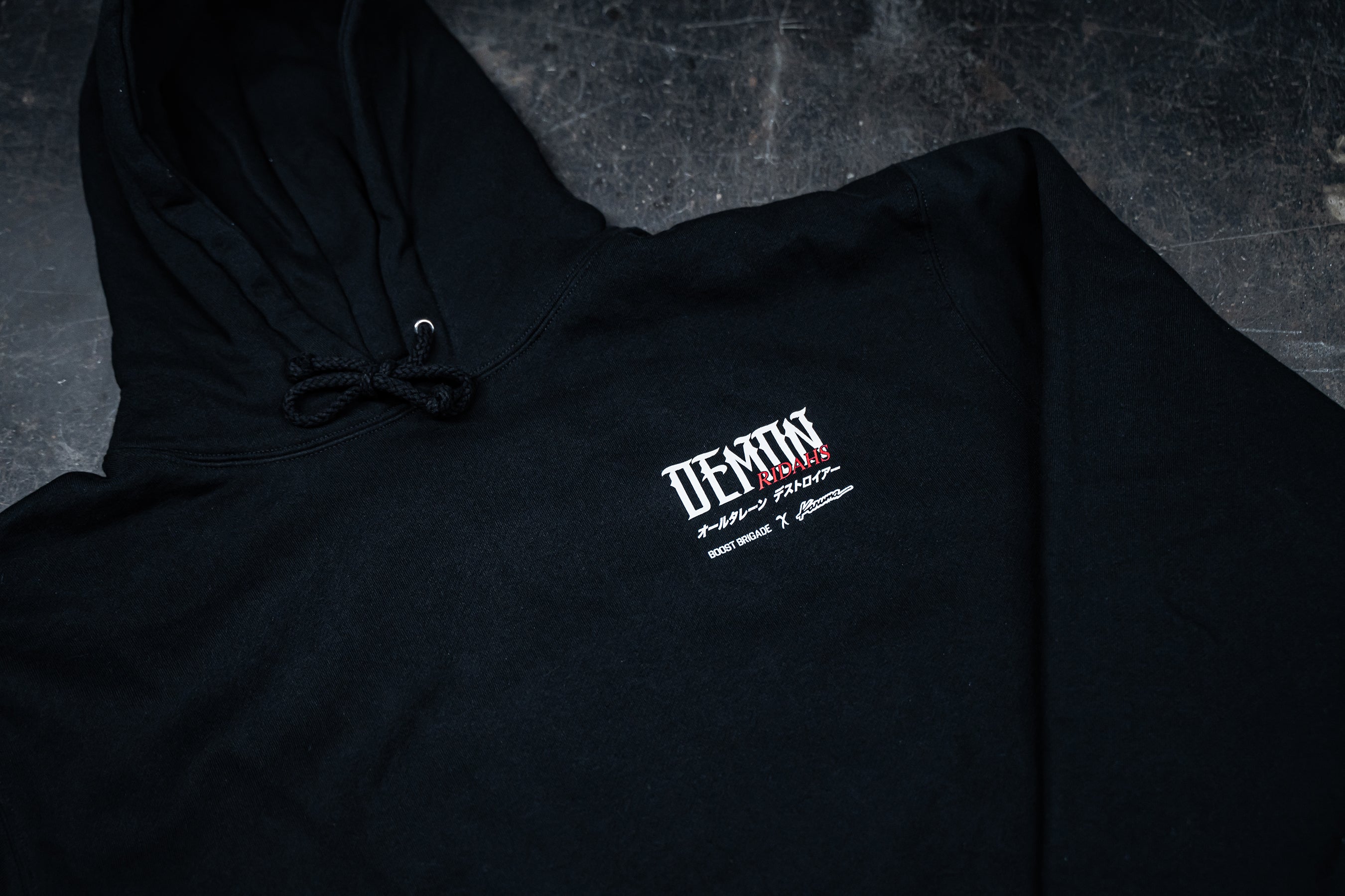 Boost Brigade x Karuma Demon Ridahs Pullover Hood