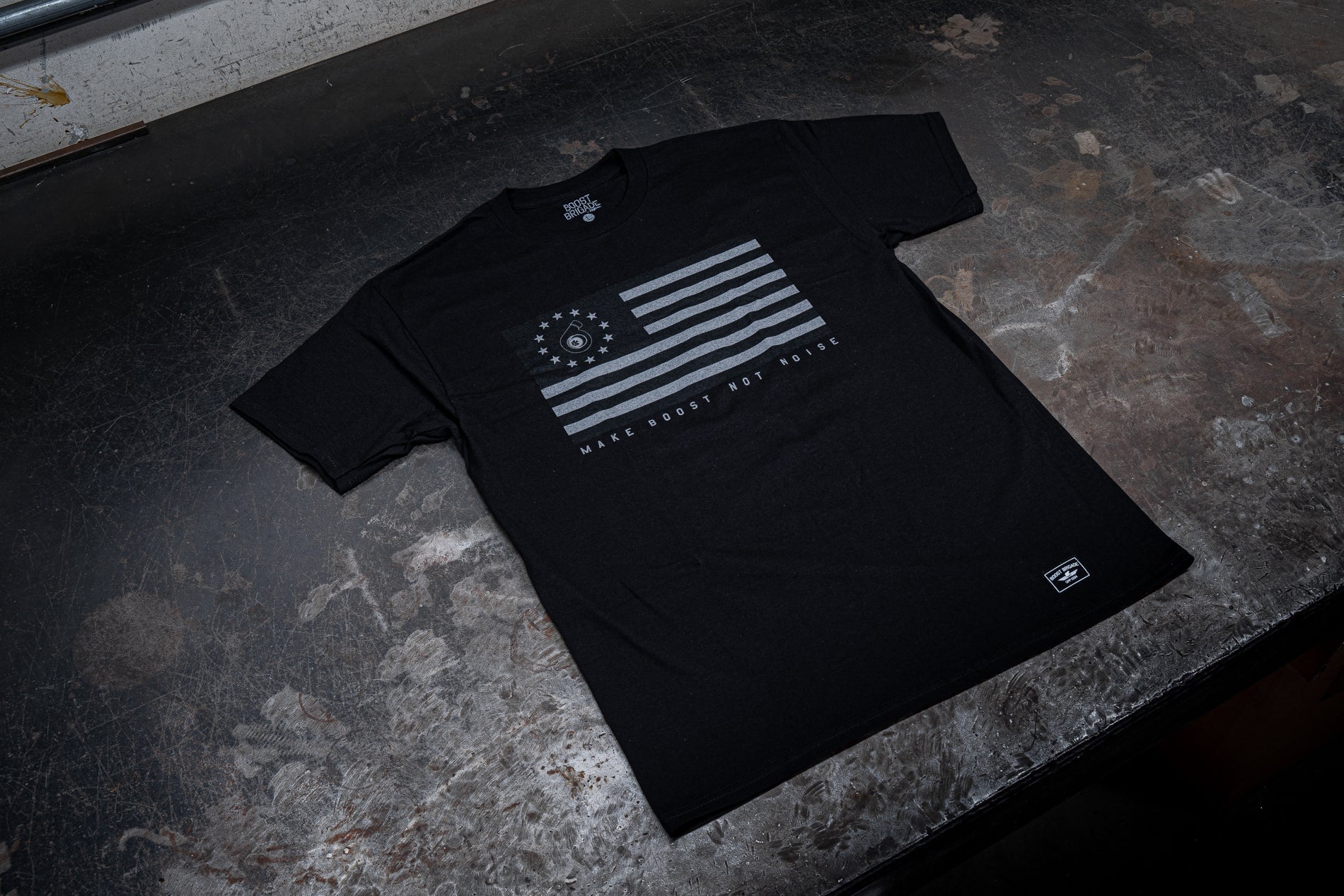 Boost Brigade Flag 2.0 Tee - Black