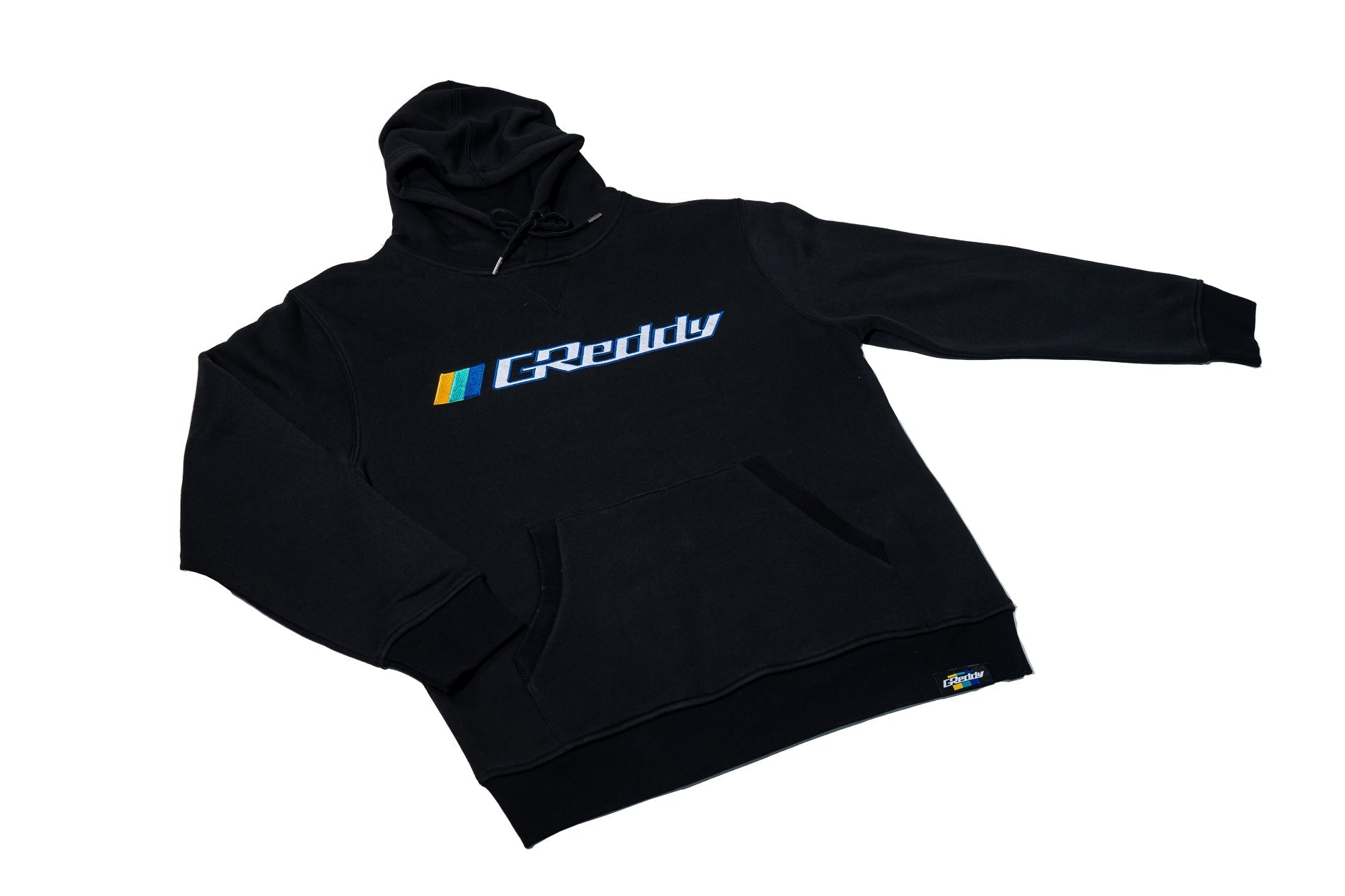 OG GReddy Embroidered Pullover Hoodie - Black