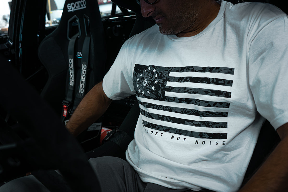 Boost Brigade Flag 2.0 Tee - White