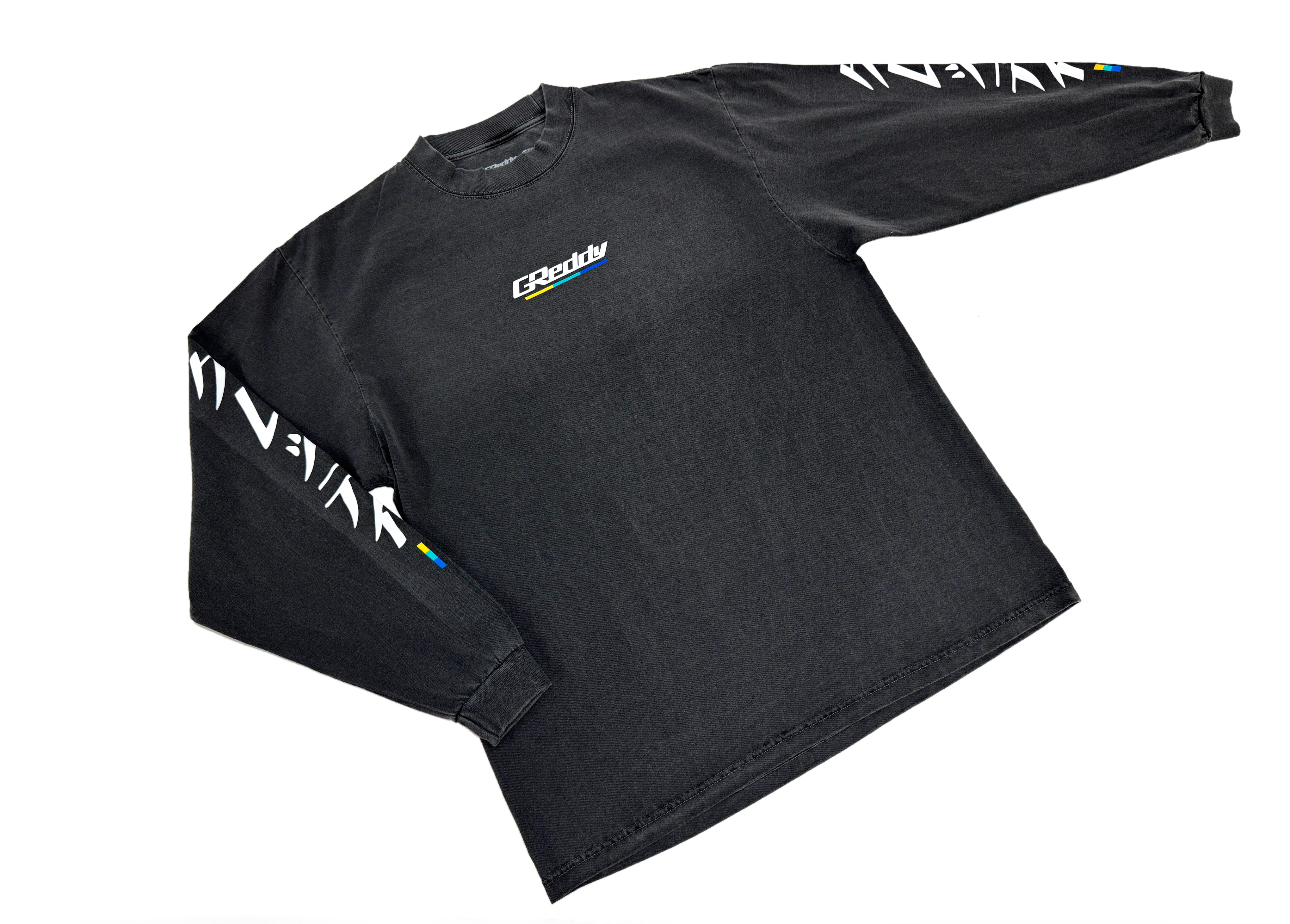 GReddy Understripe Boxy Long Sleeve Tee - Shadow