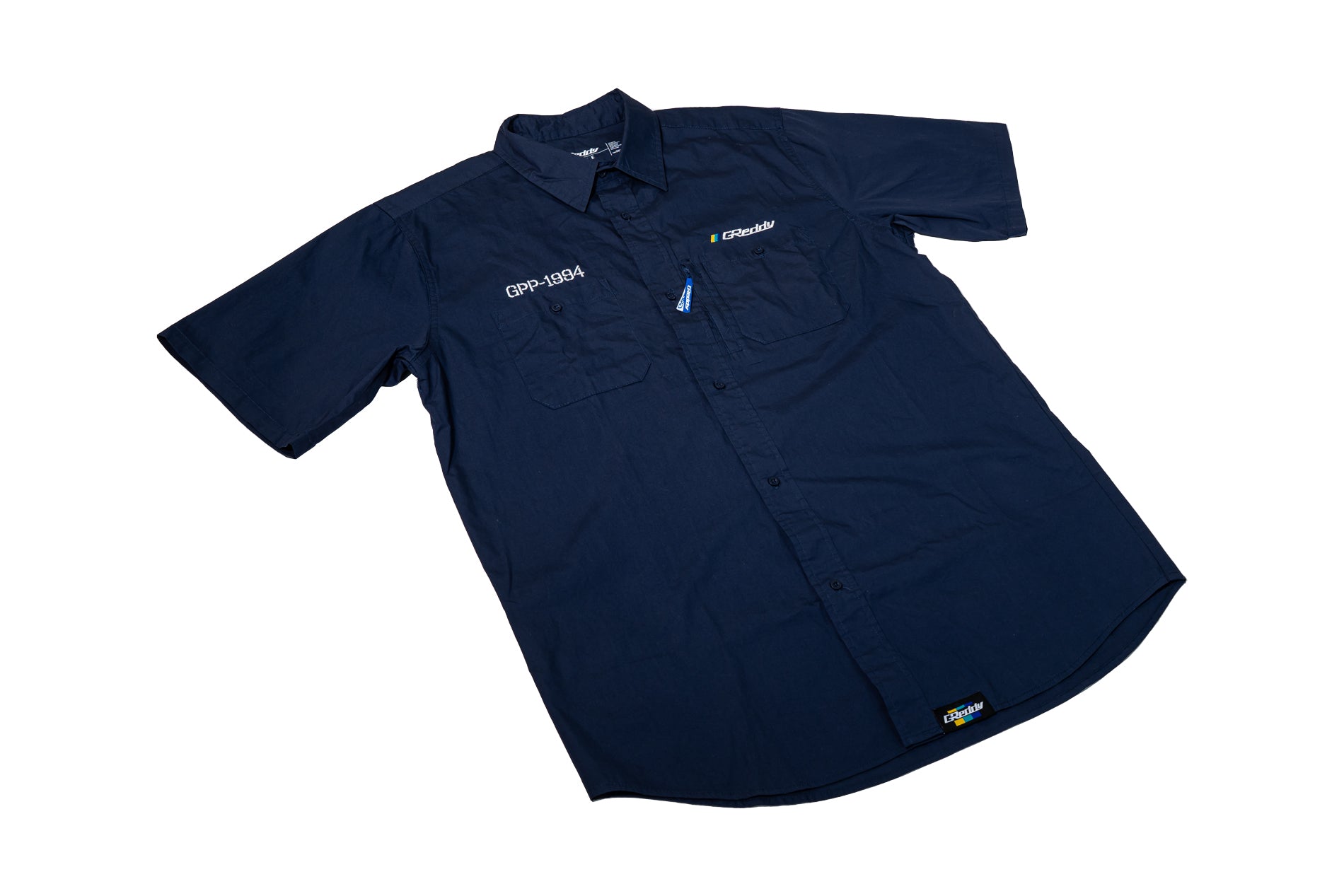 GReddy Mechanic's Button-up Work Shirt(s) 2.0 - Navy