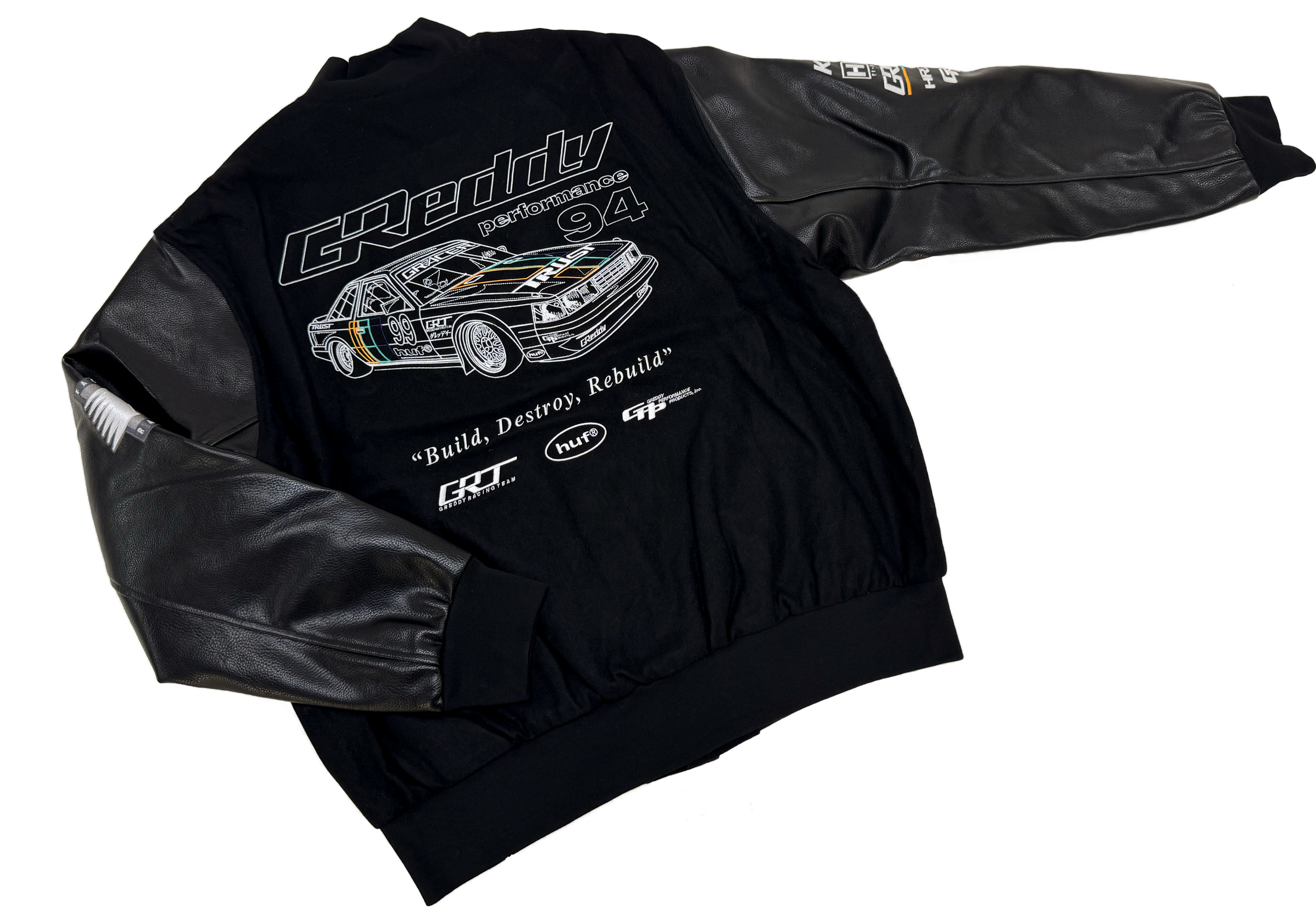 HUF x GReddy Varsity Jacket