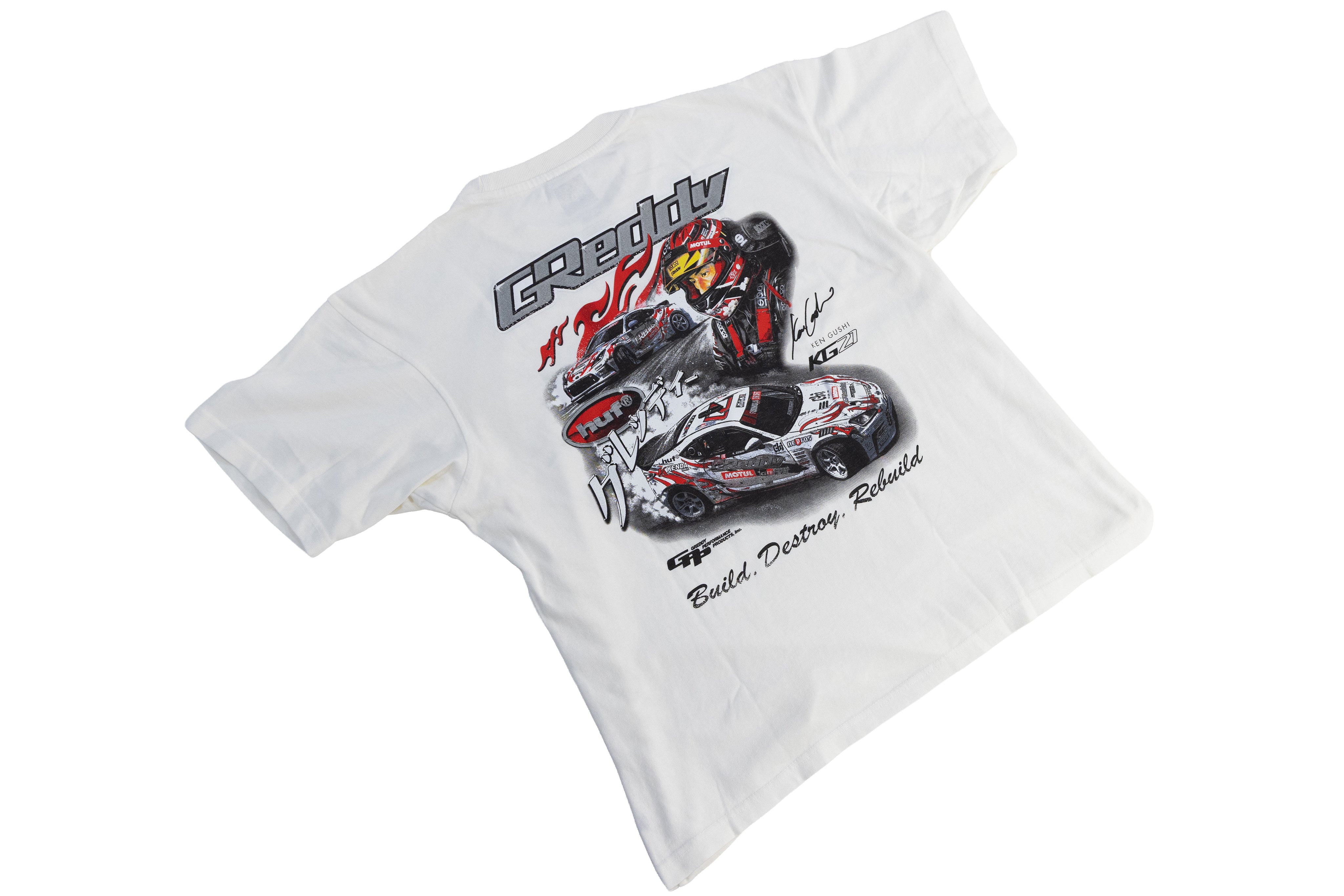 HUF X Ken Gushi Tee - Pigment White
