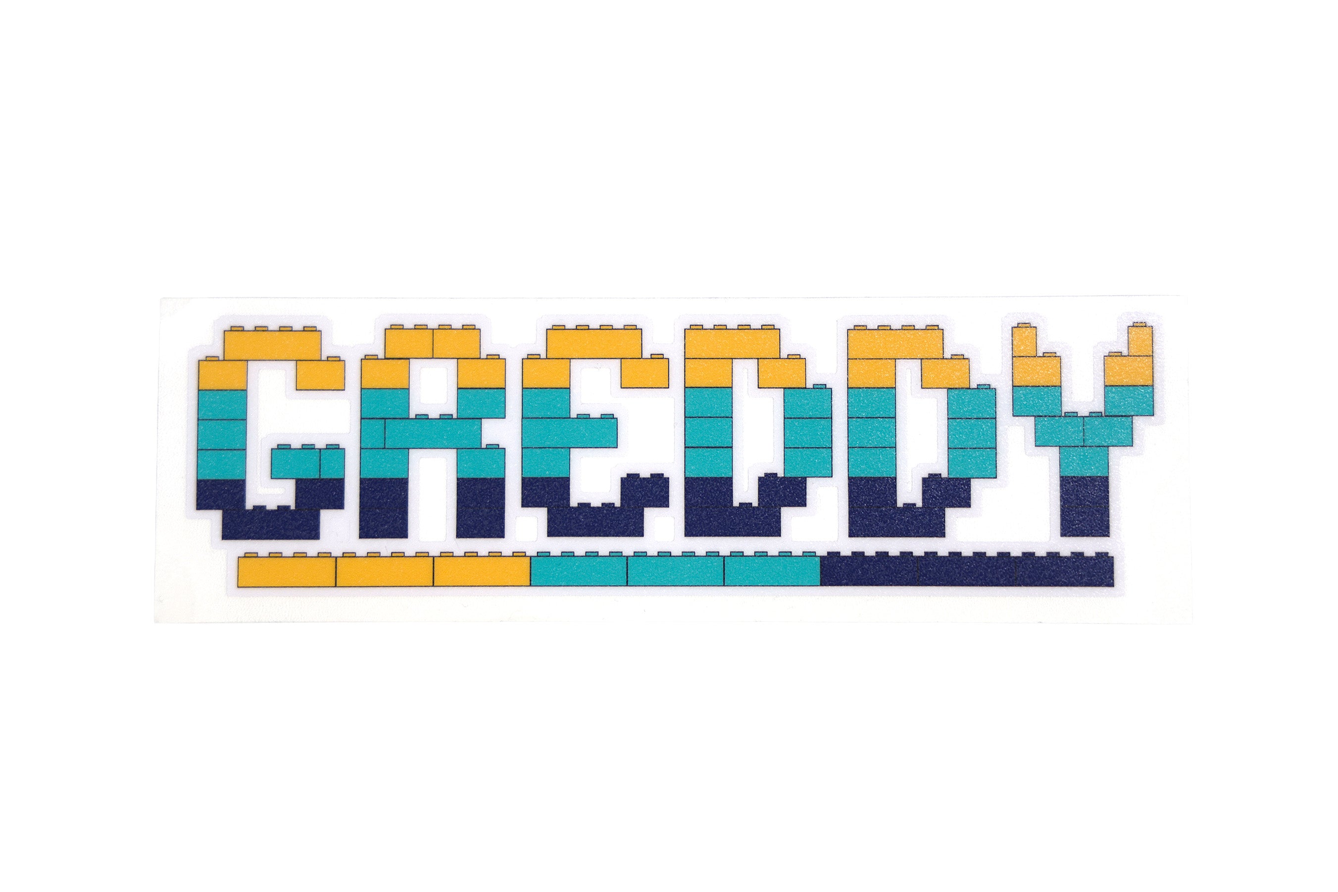 GReddy Blocks Sticker
